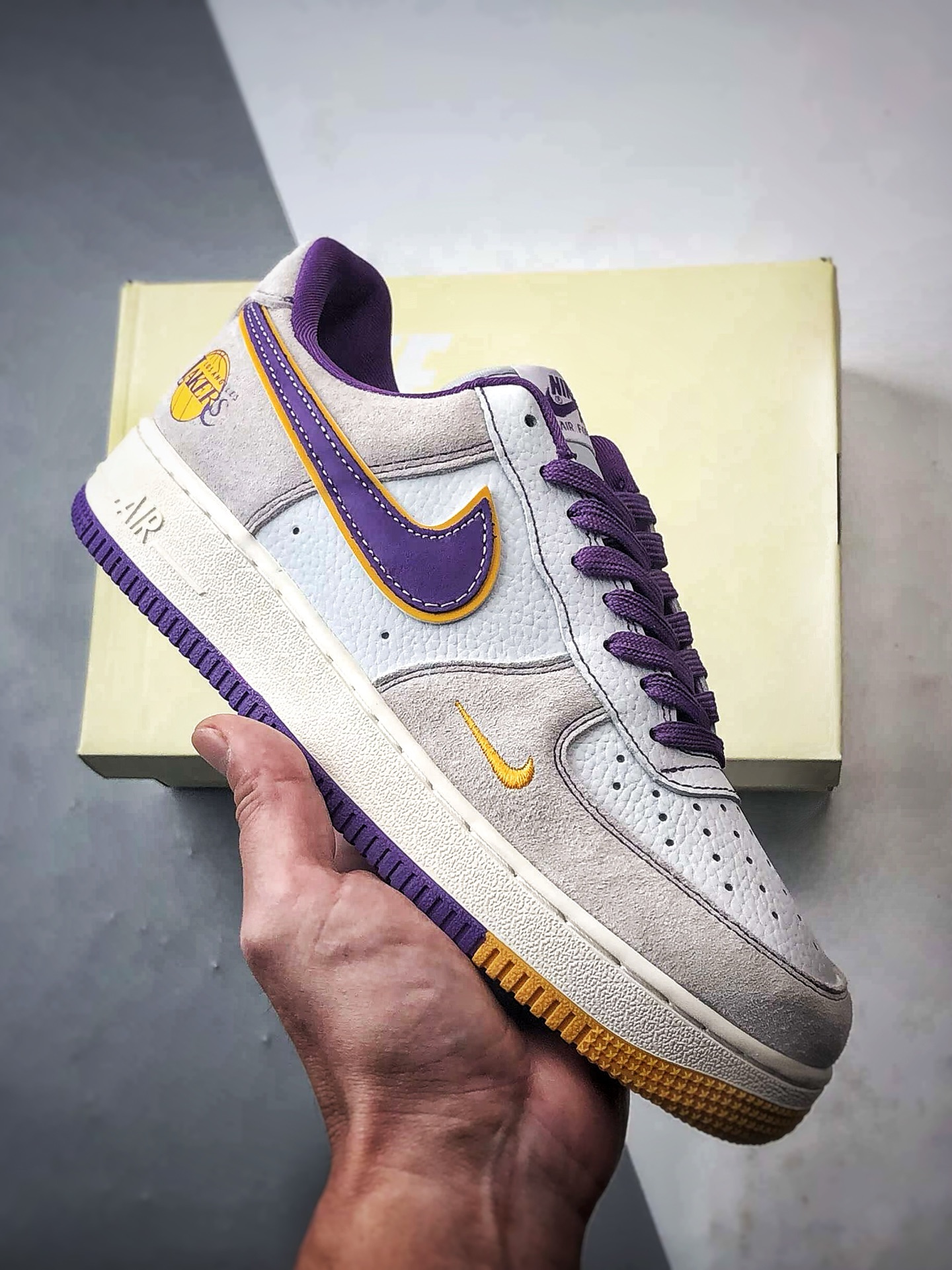 Air Force 1 Low 湖人灰紫黄 SS1979-004