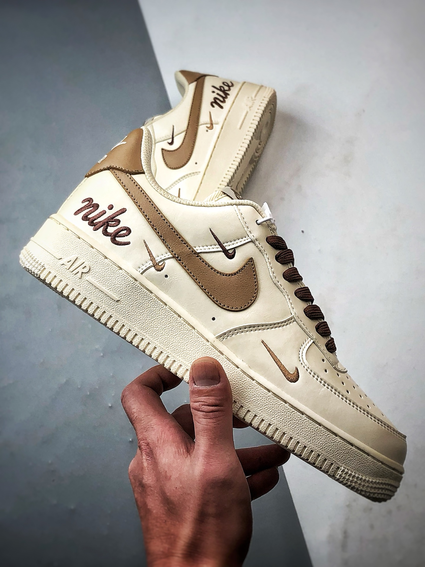 280 Air Force 1 '07 Low 米棕三小钩 NH0601-584-Chinese UA Cheap High Quatity Brand Clothes Bags handbags Sneakers wholesale wholesaler seller from China Factory suppliers Fashion Clothing Shoes best Quality Beautiful Price 280 Air Force 1 '07 Low 米棕三小钩 NH0601-584