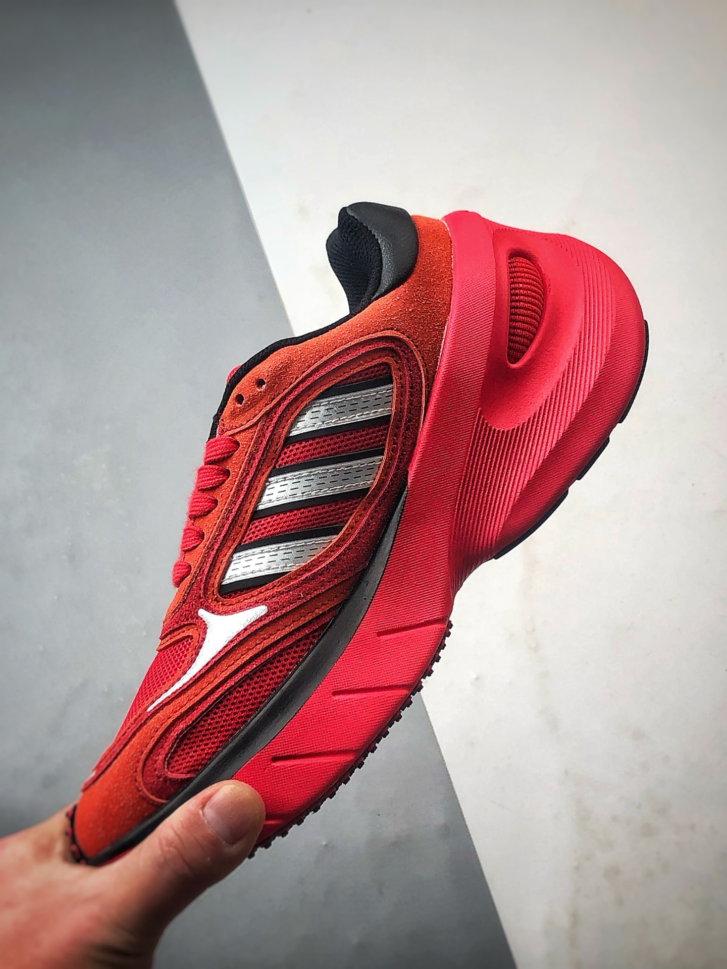 210 AD Adizero Goukana 红色 复古潮流厚底老爹风运动跑鞋 JP7198-Chinese UA Cheap High Quatity Brand Clothes Bags handbags Sneakers wholesale wholesaler seller from China Factory suppliers Fashion Clothing Shoes best Quality Beautiful Price 210 AD Adizero Goukana 红色 复古潮流厚底老爹风运动跑鞋 JP7198