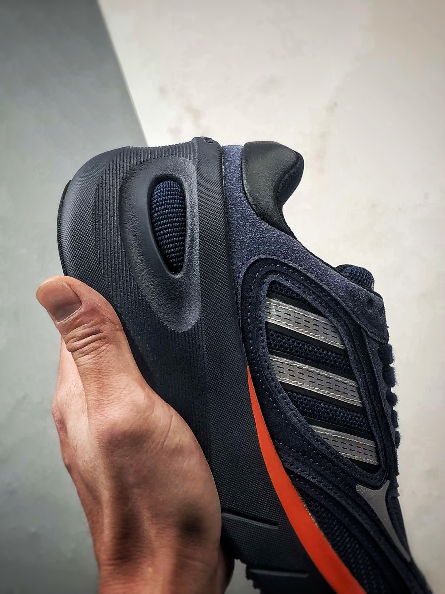 210 AD Adizero Goukana 海军蓝 复古潮流厚底老爹风运动跑鞋 JP7199-Chinese UA Cheap High Quatity Brand Clothes Bags handbags Sneakers wholesale wholesaler seller from China Factory suppliers Fashion Clothing Shoes best Quality Beautiful Price 210 AD Adizero Goukana 海军蓝 复古潮流厚底老爹风运动跑鞋 JP7199