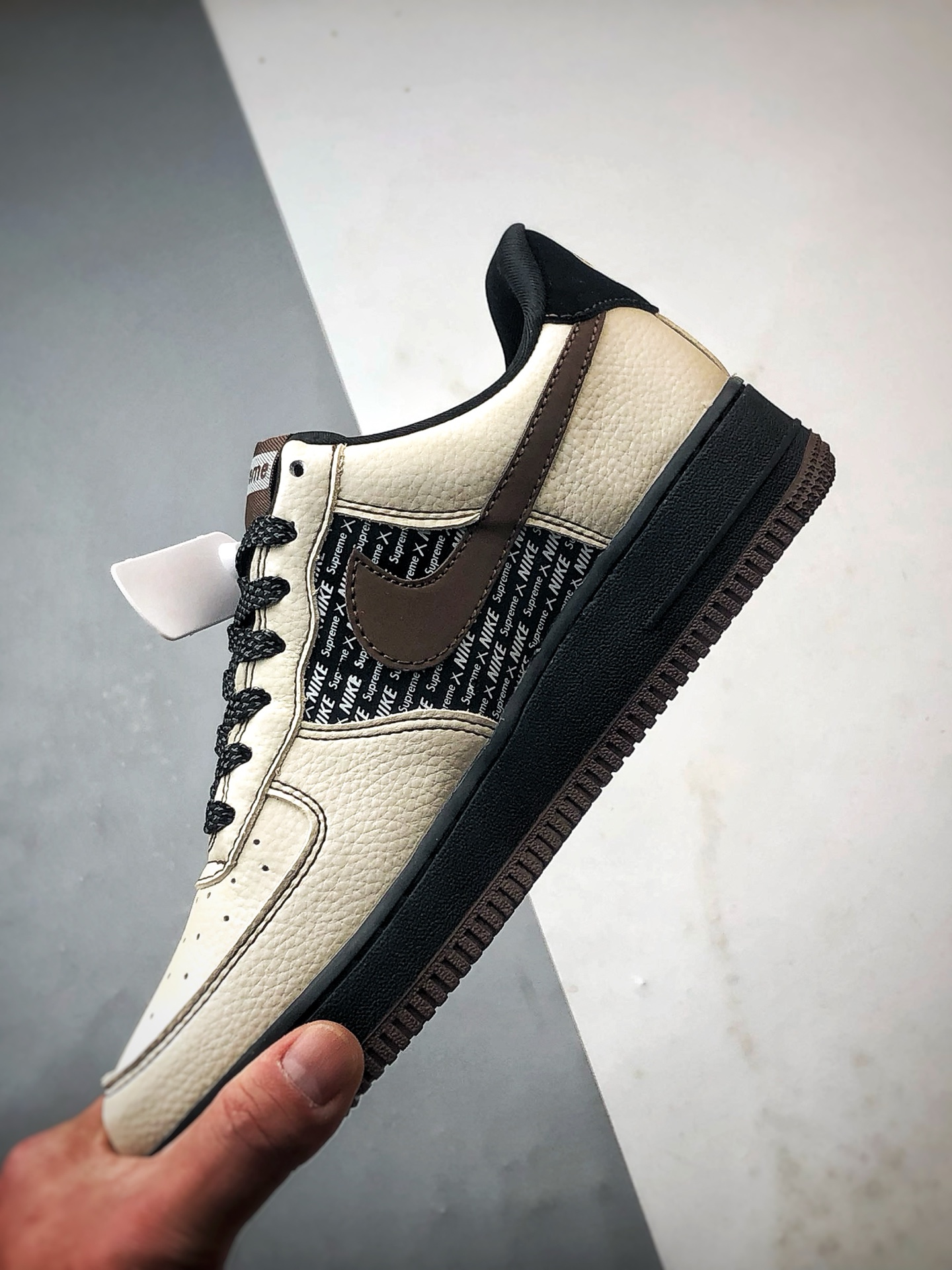 280 Sup x Air Force 1 Low 印字米黑棕 KD1688-004-Chinese UA Cheap High Quatity Brand Clothes Bags handbags Sneakers wholesale wholesaler seller from China Factory suppliers Fashion Clothing Shoes best Quality Beautiful Price 280 Sup x Air Force 1 Low 印字米黑棕 KD1688-004