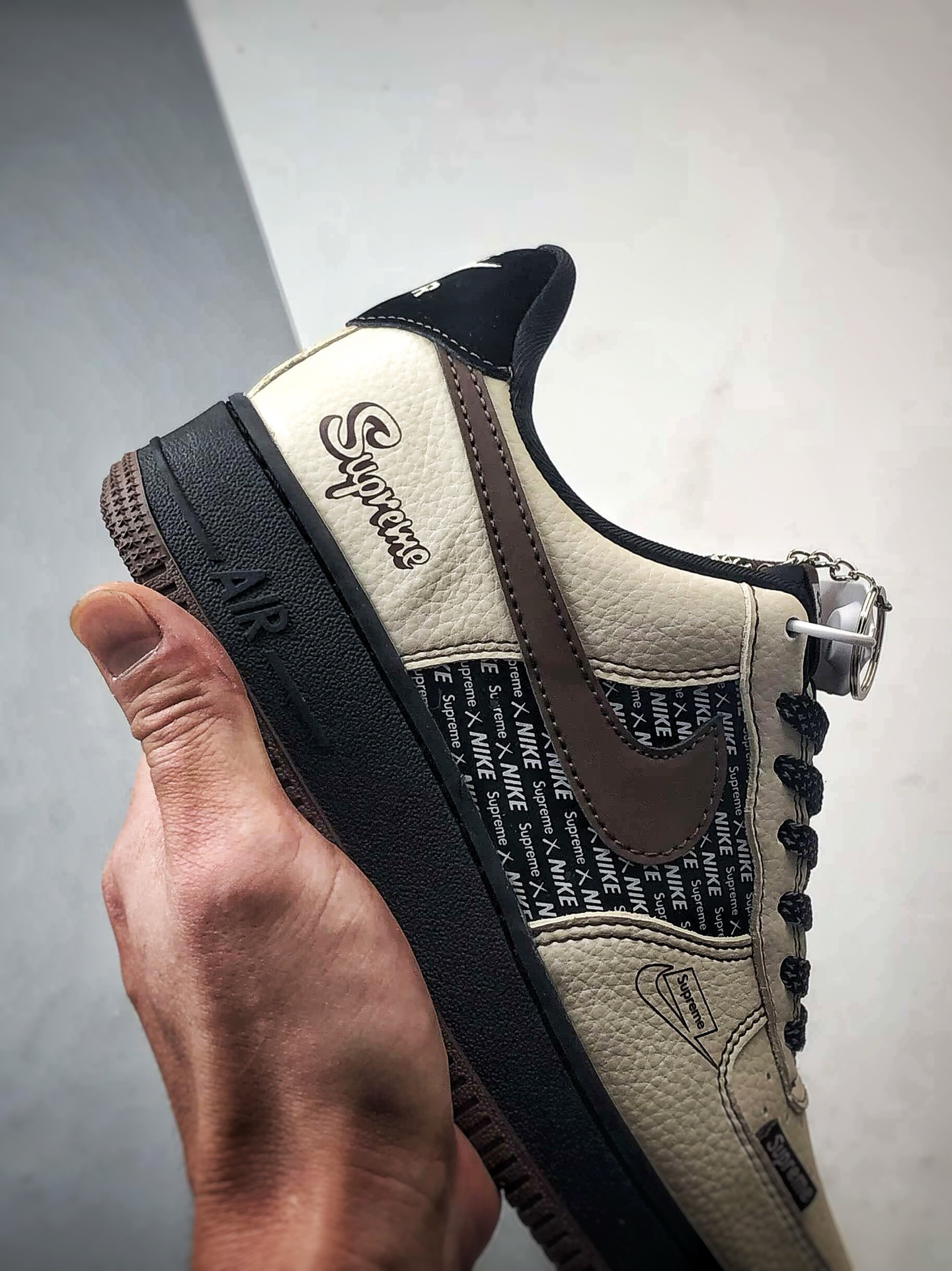 280 Sup x Air Force 1 Low 印字米黑棕 KD1688-004-Chinese UA Cheap High Quatity Brand Clothes Bags handbags Sneakers wholesale wholesaler seller from China Factory suppliers Fashion Clothing Shoes best Quality Beautiful Price 280 Sup x Air Force 1 Low 印字米黑棕 KD1688-004
