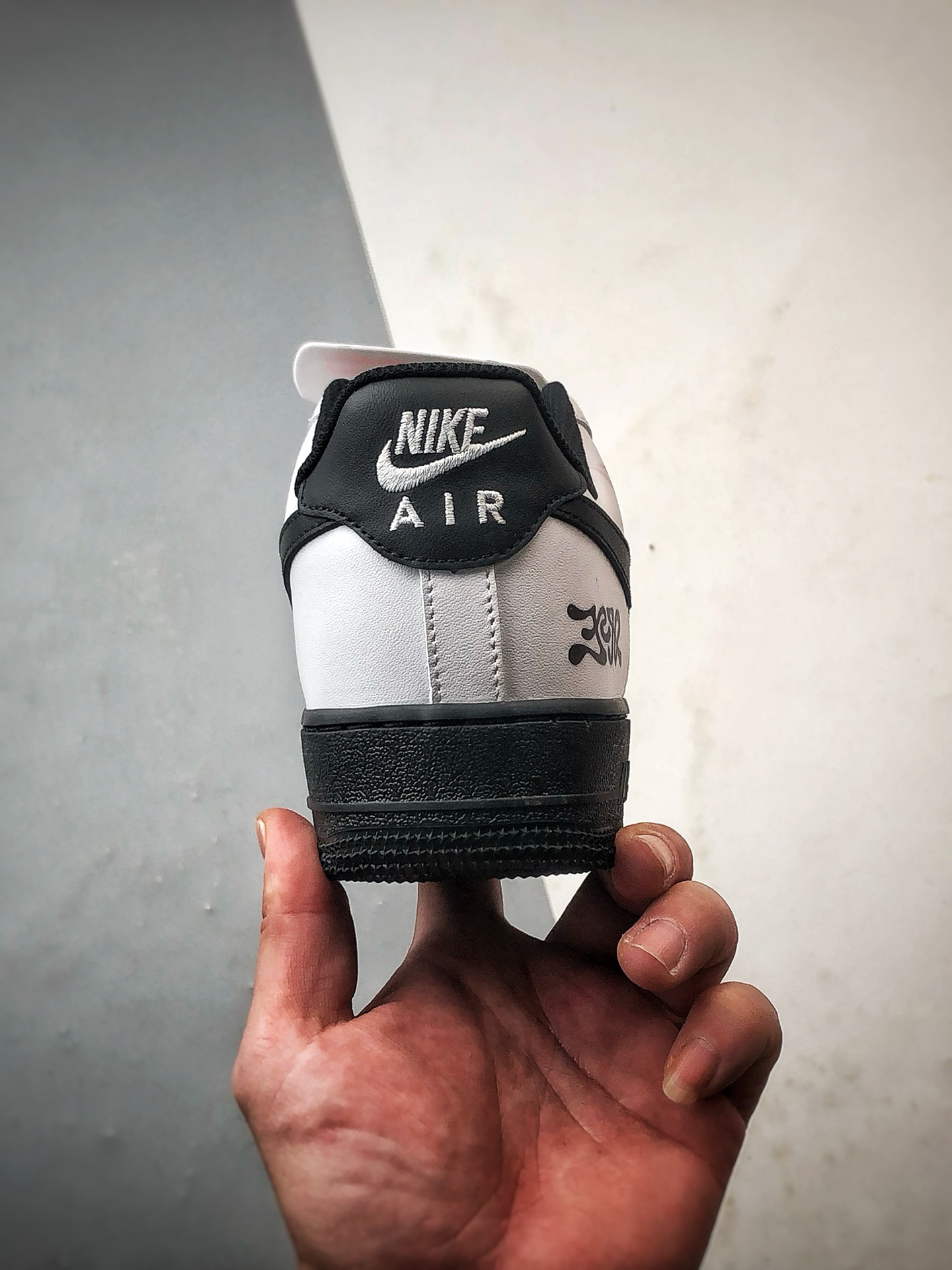 280 定制球鞋 Air Force 1 Low 城市烙印 黑白撞色 经典休闲运动板鞋 ZH0316-153