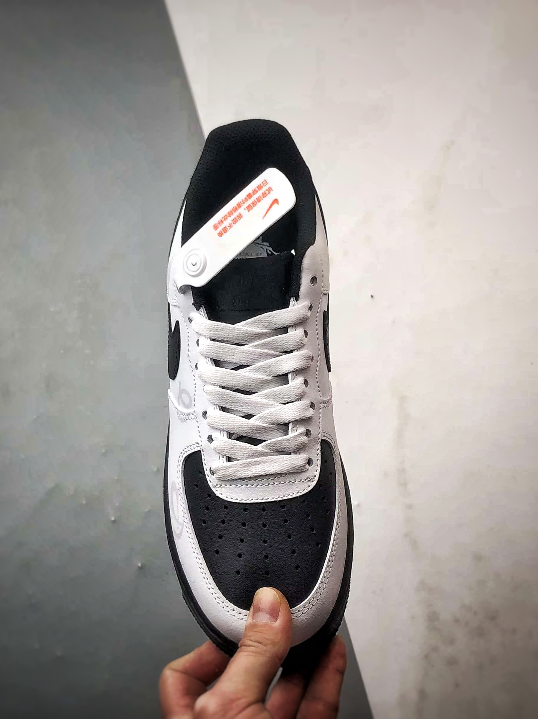 280 定制球鞋 Air Force 1 Low 城市烙印 黑白撞色 经典休闲运动板鞋 ZH0316-153