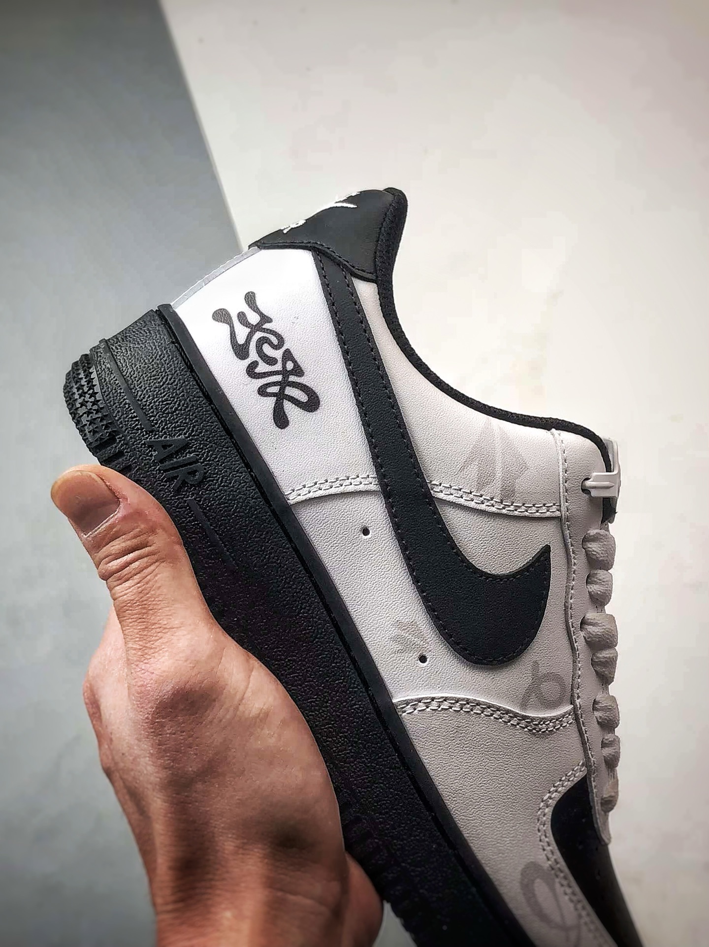 280 定制球鞋 Air Force 1 Low 城市烙印 黑白撞色 经典休闲运动板鞋 ZH0316-153