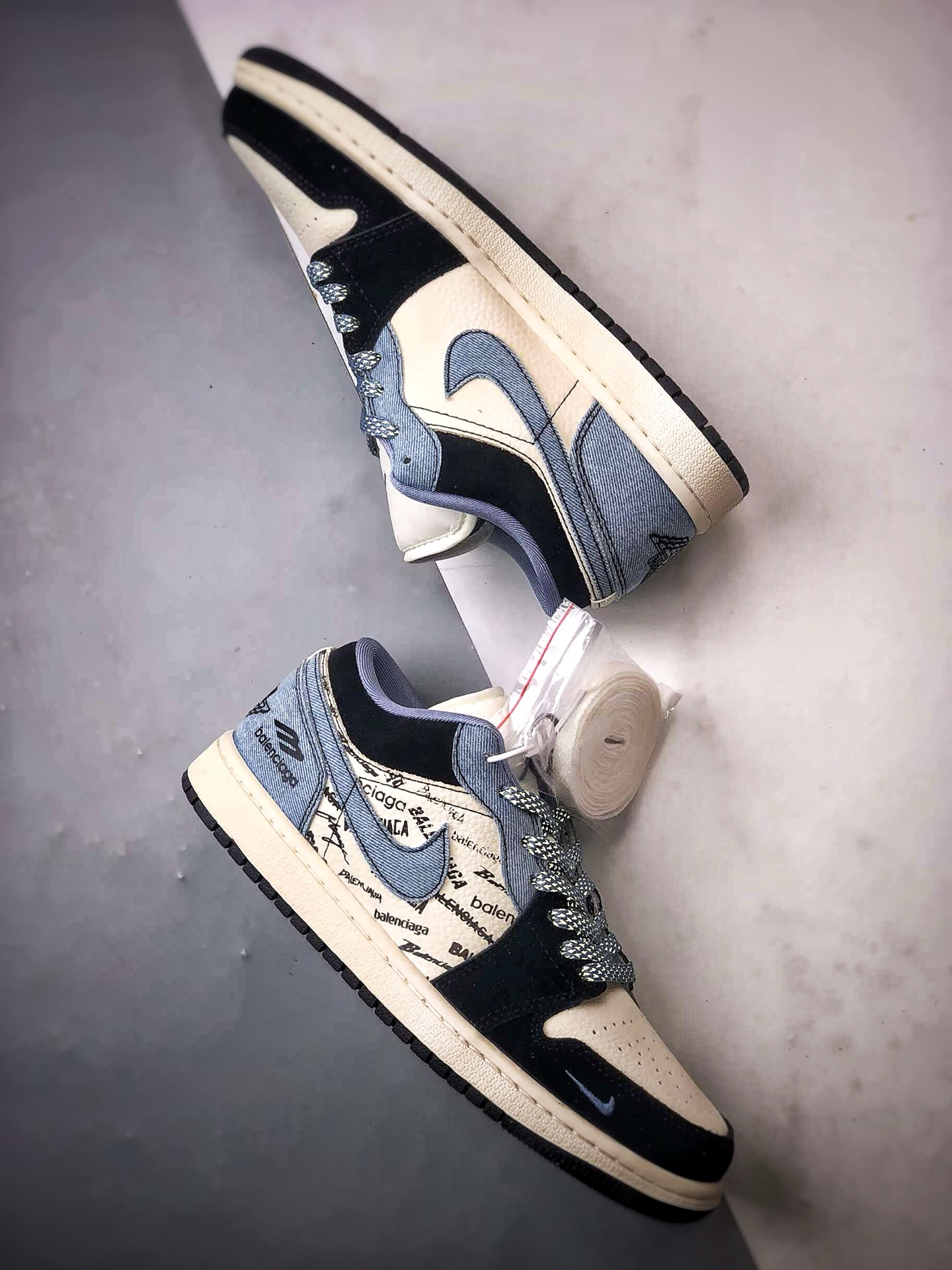 290 Air Jordan 1 Low ”高端定制” 巴黎印花米黑蓝牛仔 LD8888-010-Chinese UA Cheap High Quatity Brand Clothes Bags handbags Sneakers wholesale wholesaler seller from China Factory suppliers Fashion Clothing Shoes best Quality Beautiful Price 290 Air Jordan 1 Low ”高端定制” 巴黎印花米黑蓝牛仔 LD8888-010