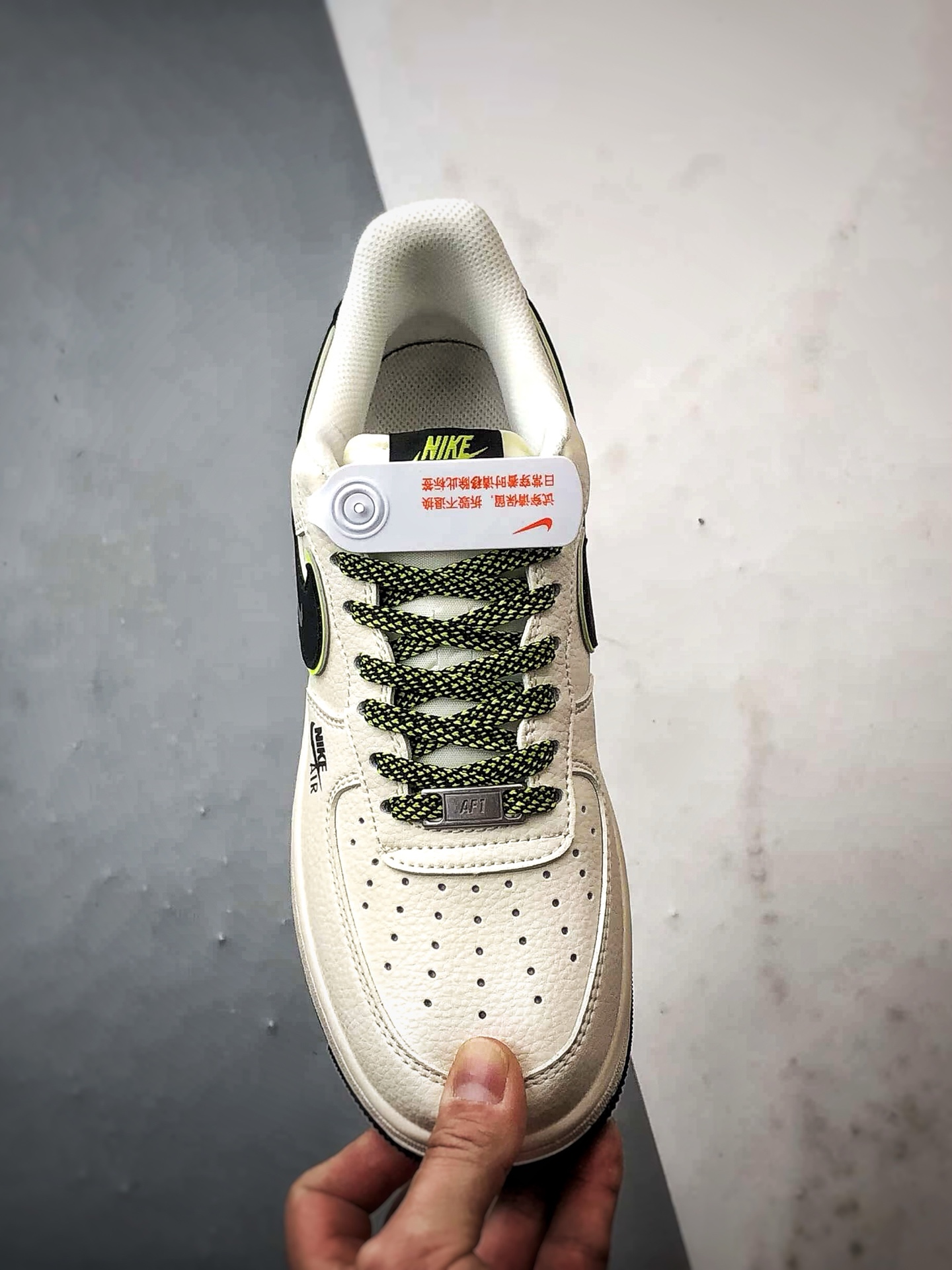 280 OW x Air Force 1 Low 米黑绿 QW5836-023-Chinese UA Cheap High Quatity Brand Clothes Bags handbags Sneakers wholesale wholesaler seller from China Factory suppliers Fashion Clothing Shoes best Quality Beautiful Price 280 OW x Air Force 1 Low 米黑绿 QW5836-023