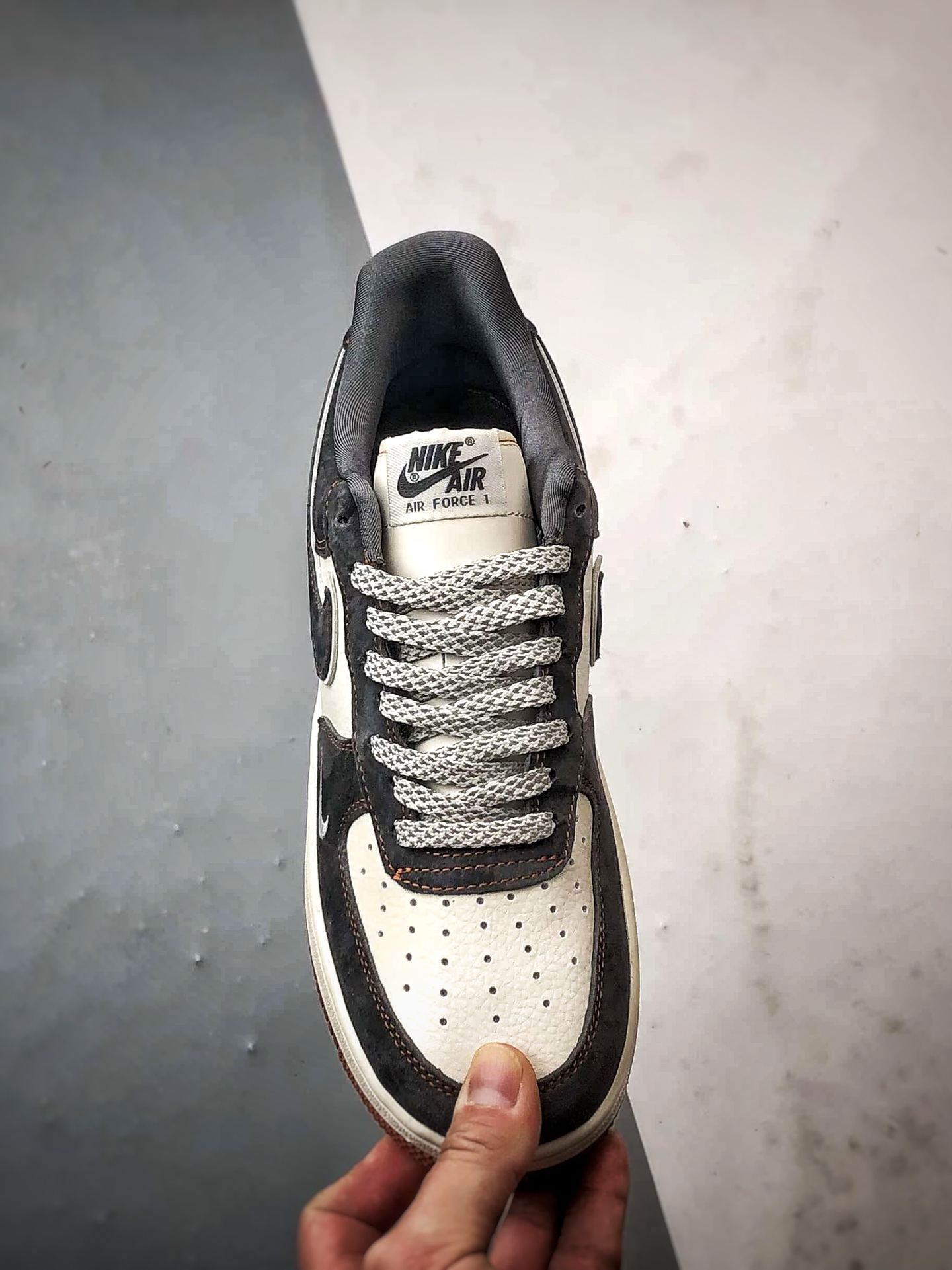 280 TNF x Air Force 1 Low 米白深灰 SS1979-005