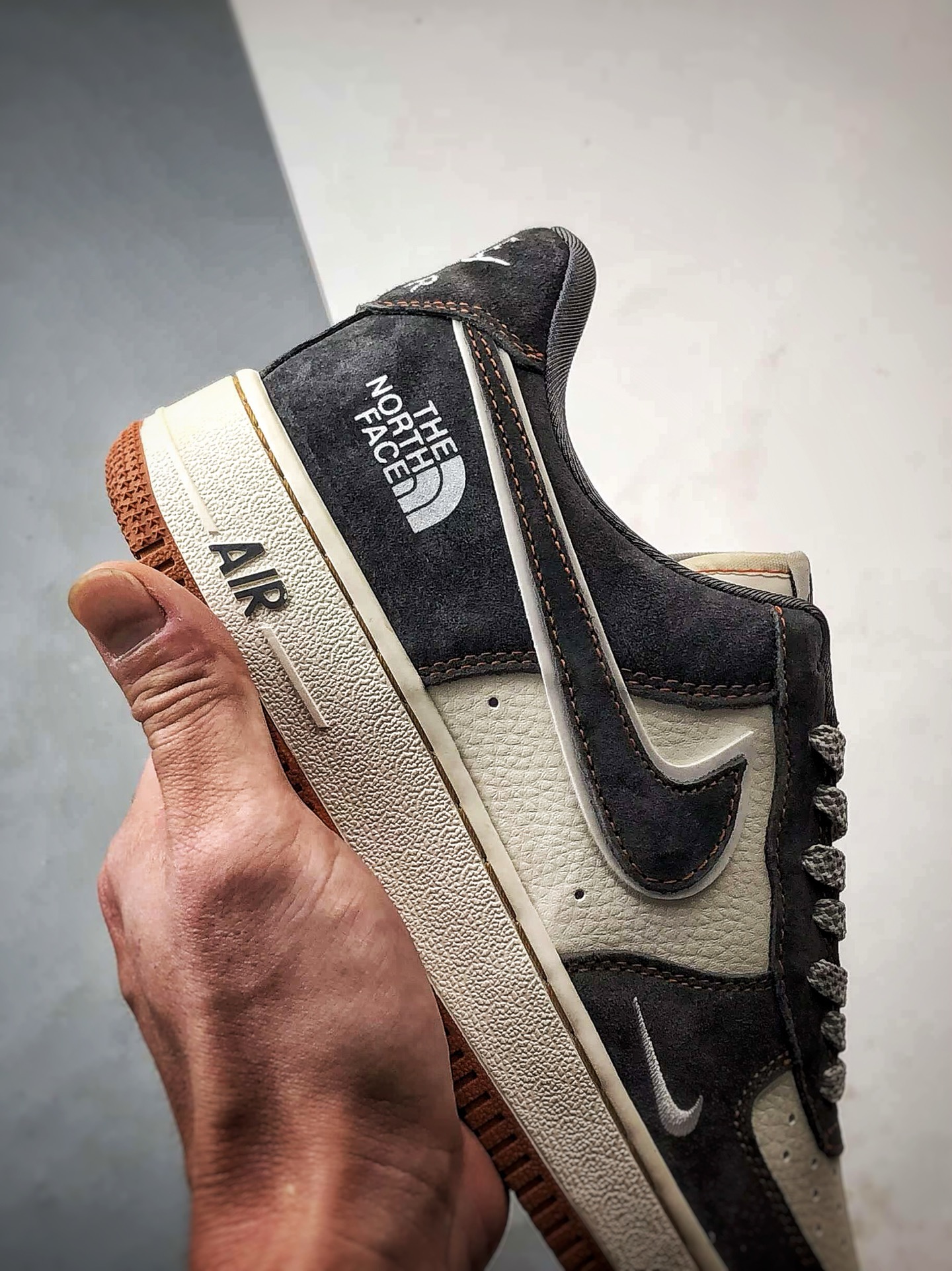 280 TNF x Air Force 1 Low 米白深灰 SS1979-005