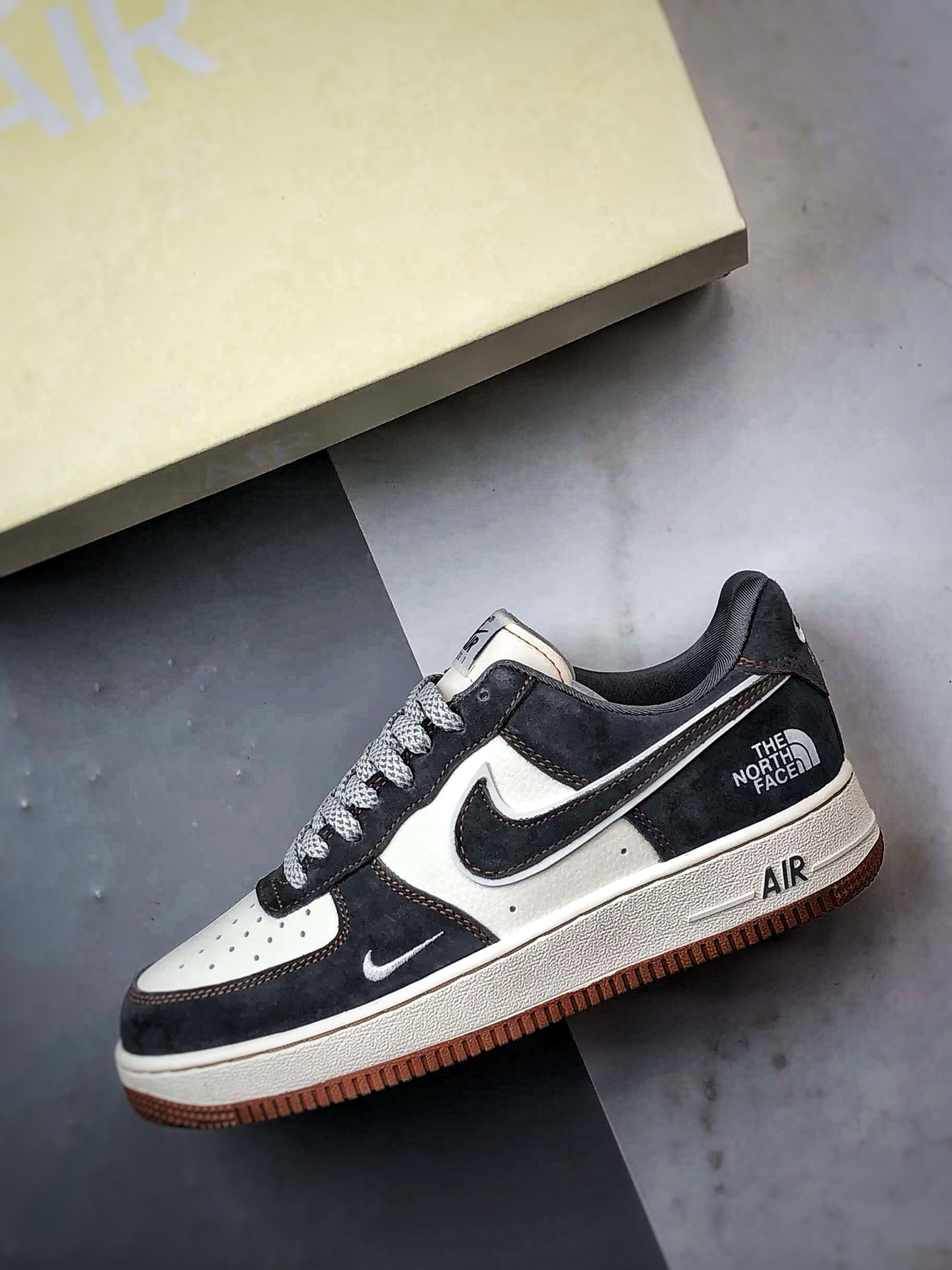 280 TNF x Air Force 1 Low 米白深灰 SS1979-005