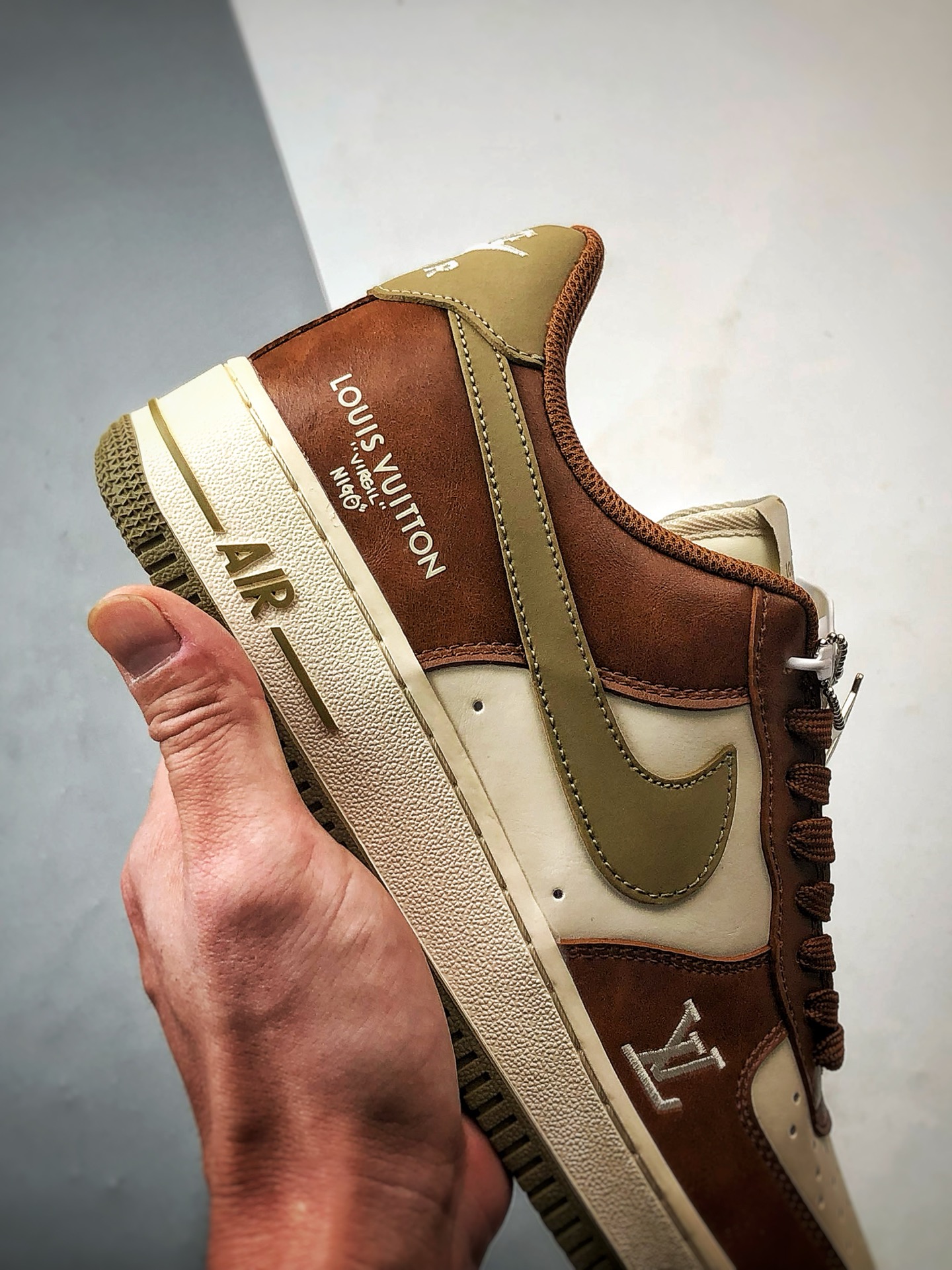 280 LV x Air Force 1 Low 米棕绿 NH0601-590-Chinese UA Cheap High Quatity Brand Clothes Bags handbags Sneakers wholesale wholesaler seller from China Factory suppliers Fashion Clothing Shoes best Quality Beautiful Price 280 LV x Air Force 1 Low 米棕绿 NH0601-590