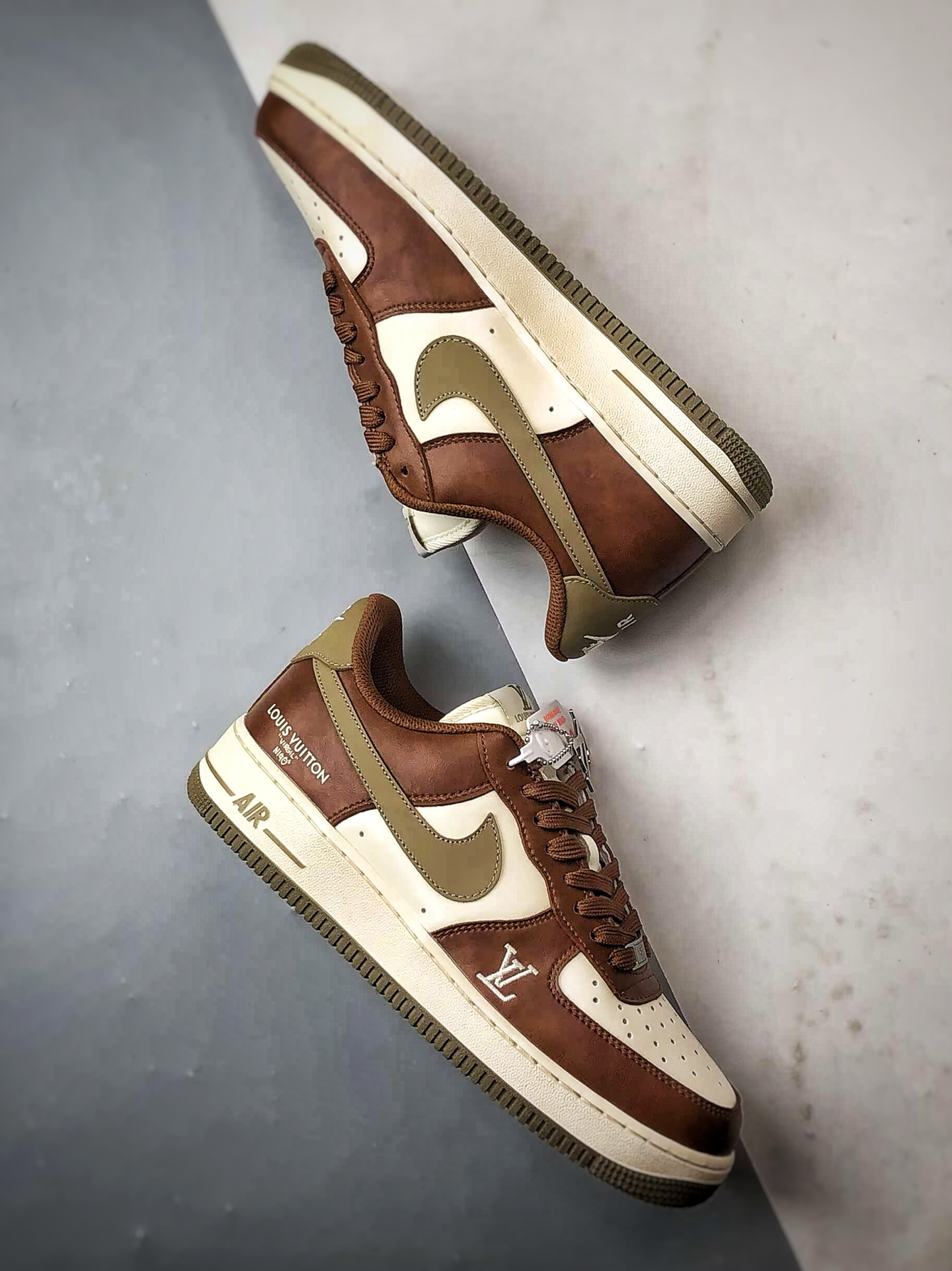 280 LV x Air Force 1 Low 米棕绿 NH0601-590-Chinese UA Cheap High Quatity Brand Clothes Bags handbags Sneakers wholesale wholesaler seller from China Factory suppliers Fashion Clothing Shoes best Quality Beautiful Price 280 LV x Air Force 1 Low 米棕绿 NH0601-590