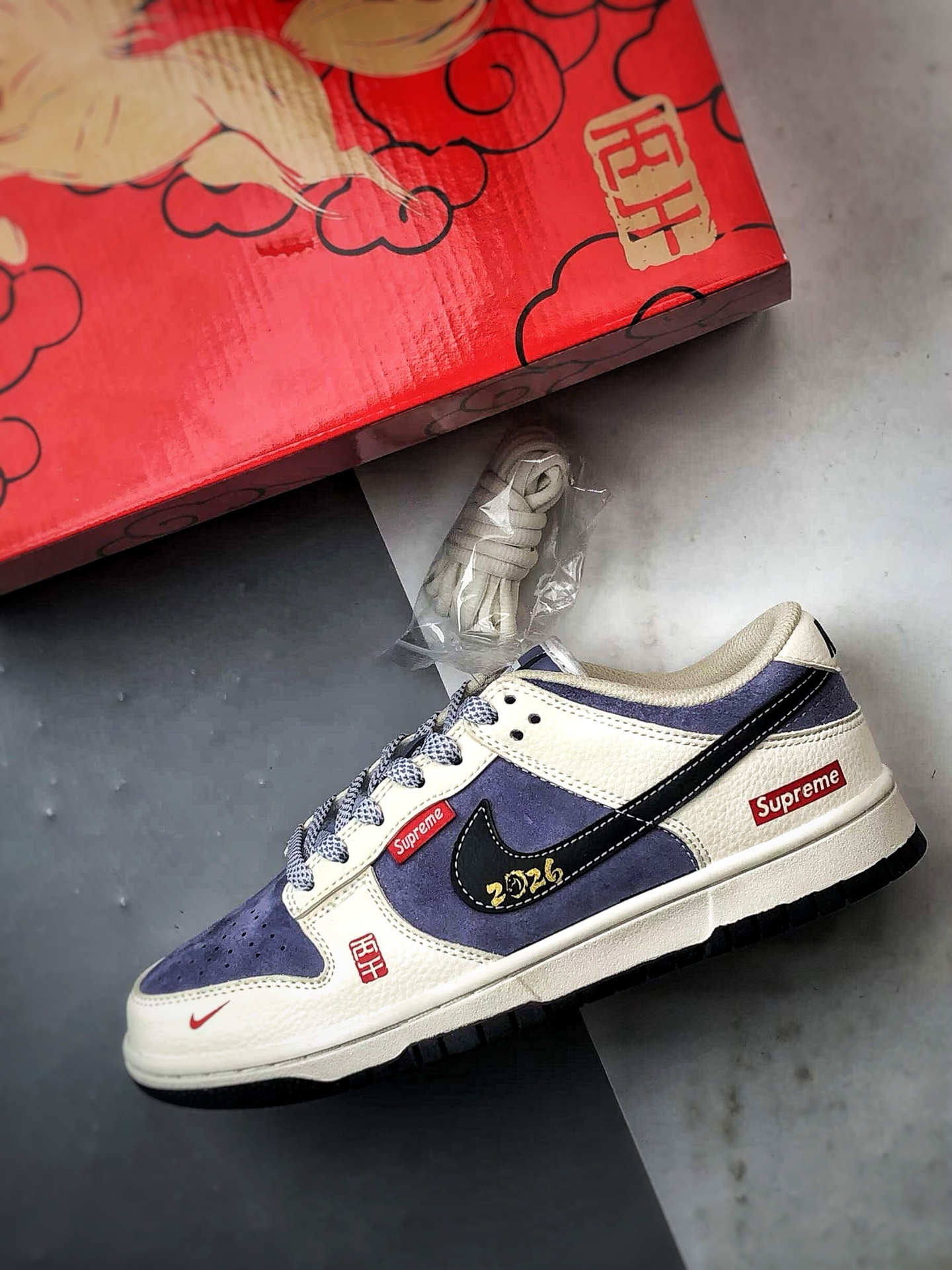 NK Dunk Low Retro ”DIY高端定制” Sup马年限定米黑紫 低帮休闲运动板鞋 DN3168-015-Top High Quatity Cheap Sneakers Fashion Clothing Clothes Bags handbags Shoes of all Brand wholesale With The best Quality And Beautiful Price from China Factory Chinese suppliers wholesaler seller NK Dunk Low Retro ”DIY高端定制” Sup马年限定米黑紫 低帮休闲运动板鞋 DN3168-015