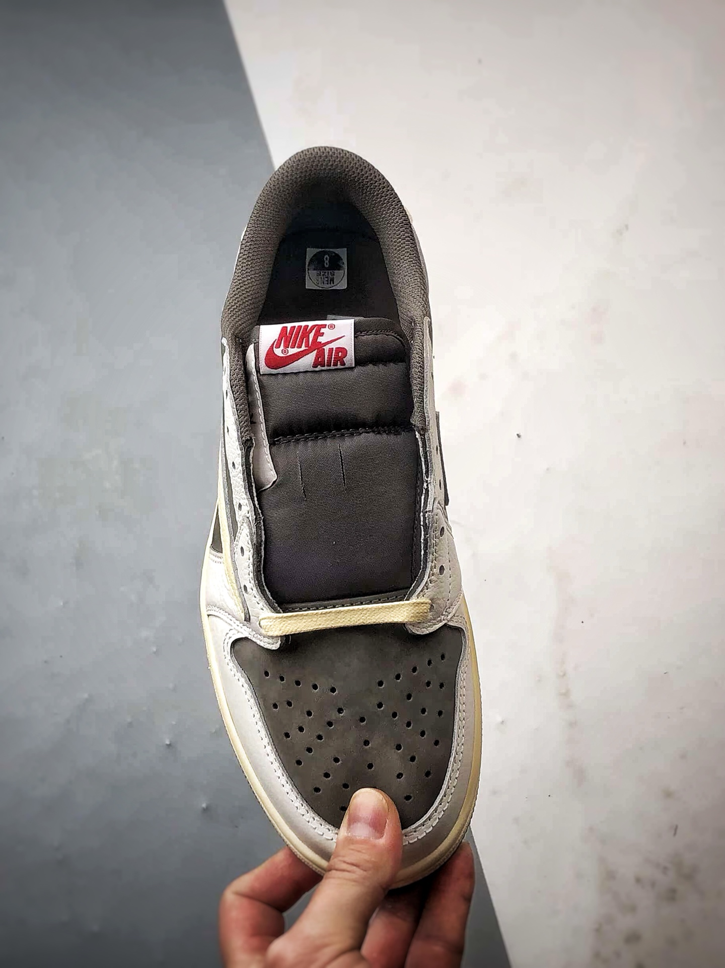 300 Travis Scott x Air Jordan 1 Low 反转摩卡白棕倒钩 DM7866-162-Chinese UA Cheap High Quatity Brand Clothes Bags handbags Sneakers wholesale wholesaler seller from China Factory suppliers Fashion Clothing Shoes best Quality Beautiful Price 300 Travis Scott x Air Jordan 1 Low 反转摩卡白棕倒钩 DM7866-162