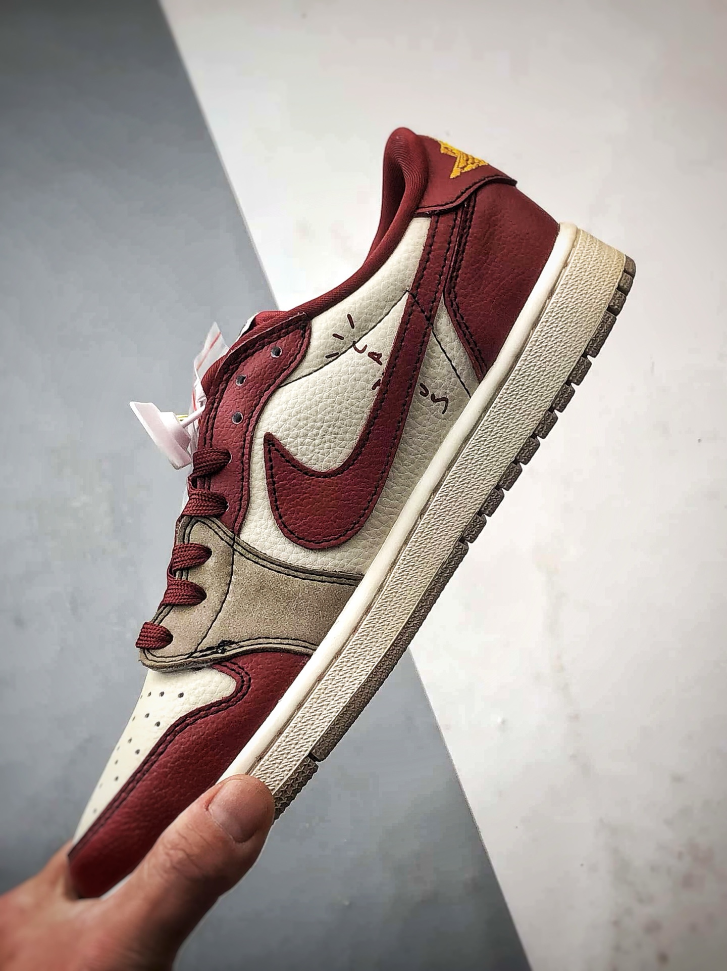 290 Air Jordan 1 Low ”高端定制” 马年限定米白红倒钩 XD1979-004