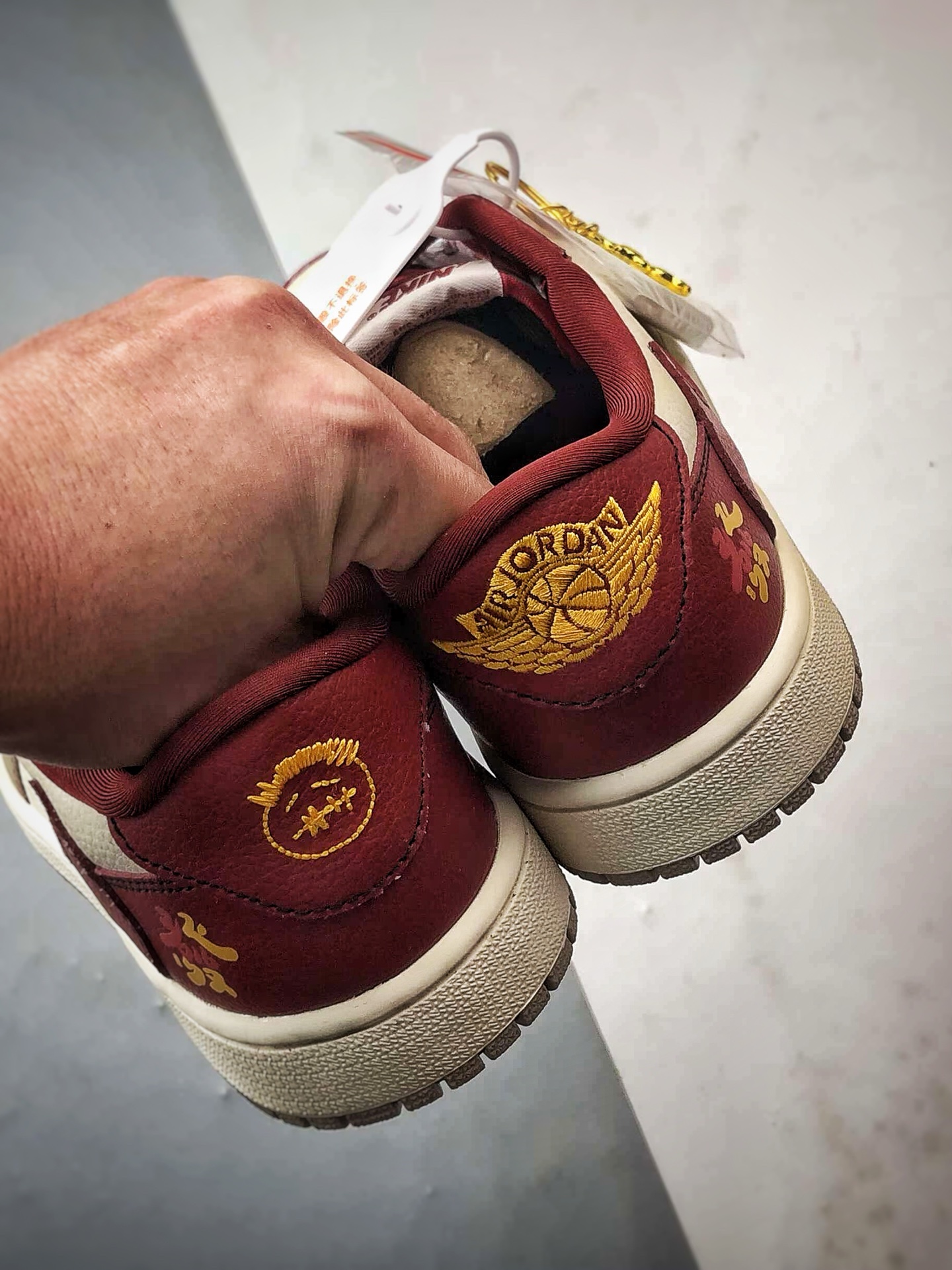 290 Air Jordan 1 Low ”高端定制” 马年限定米白红倒钩 XD1979-004