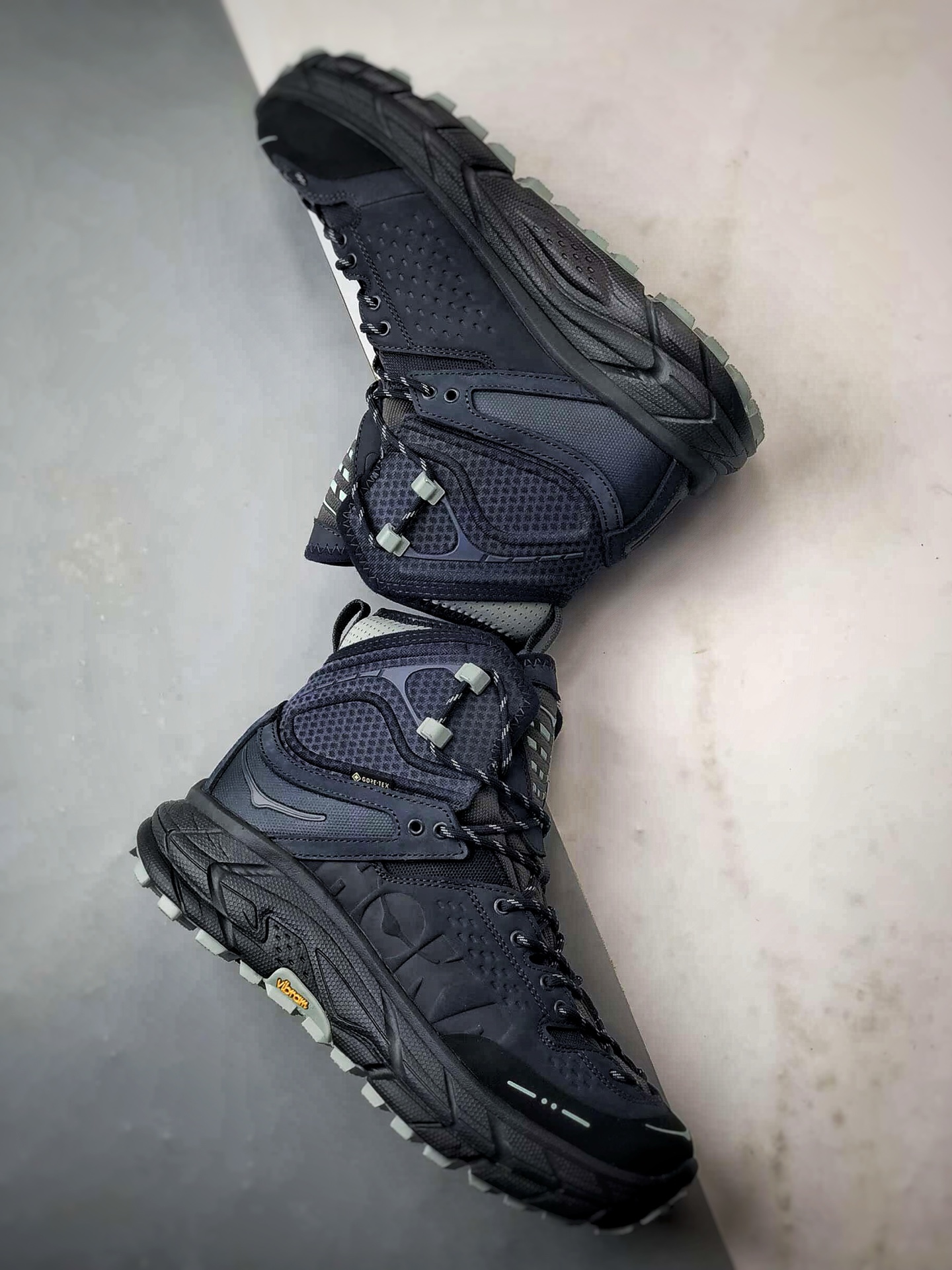 470 JL-A.L x Hoka One One Tor Uitra High 深蓝色 托亚潮流户外高帮越野登山功能鞋 1144651-BJ