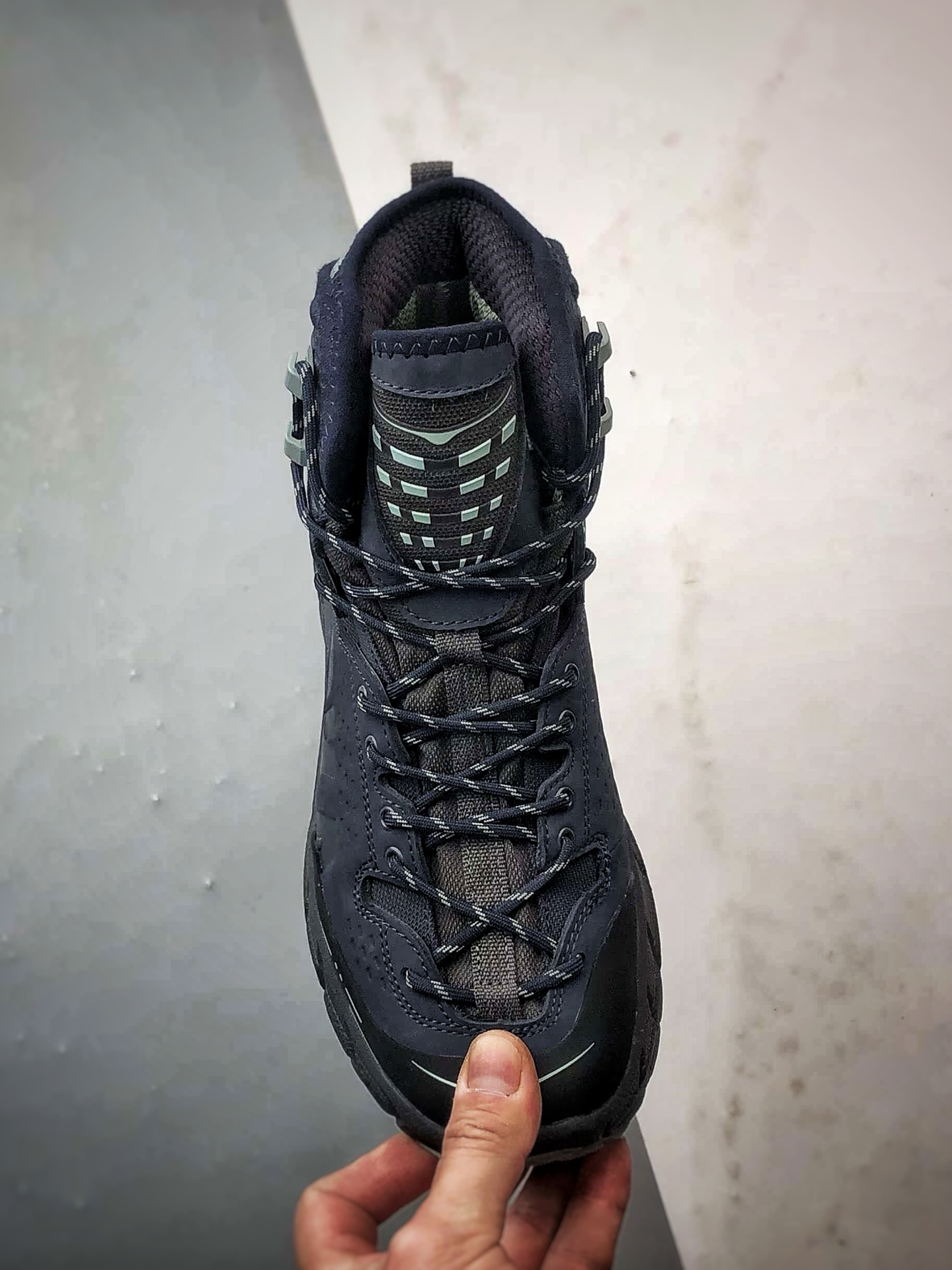 470 JL-A.L x Hoka One One Tor Uitra High 深蓝色 托亚潮流户外高帮越野登山功能鞋 1144651-BJ