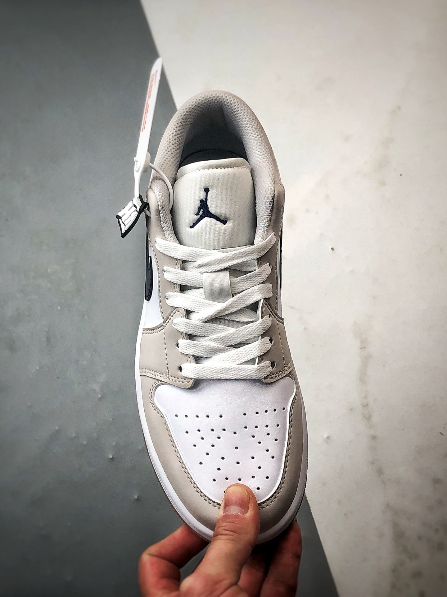 220 Air Jordan 1 Low 灰白蓝 553558-146