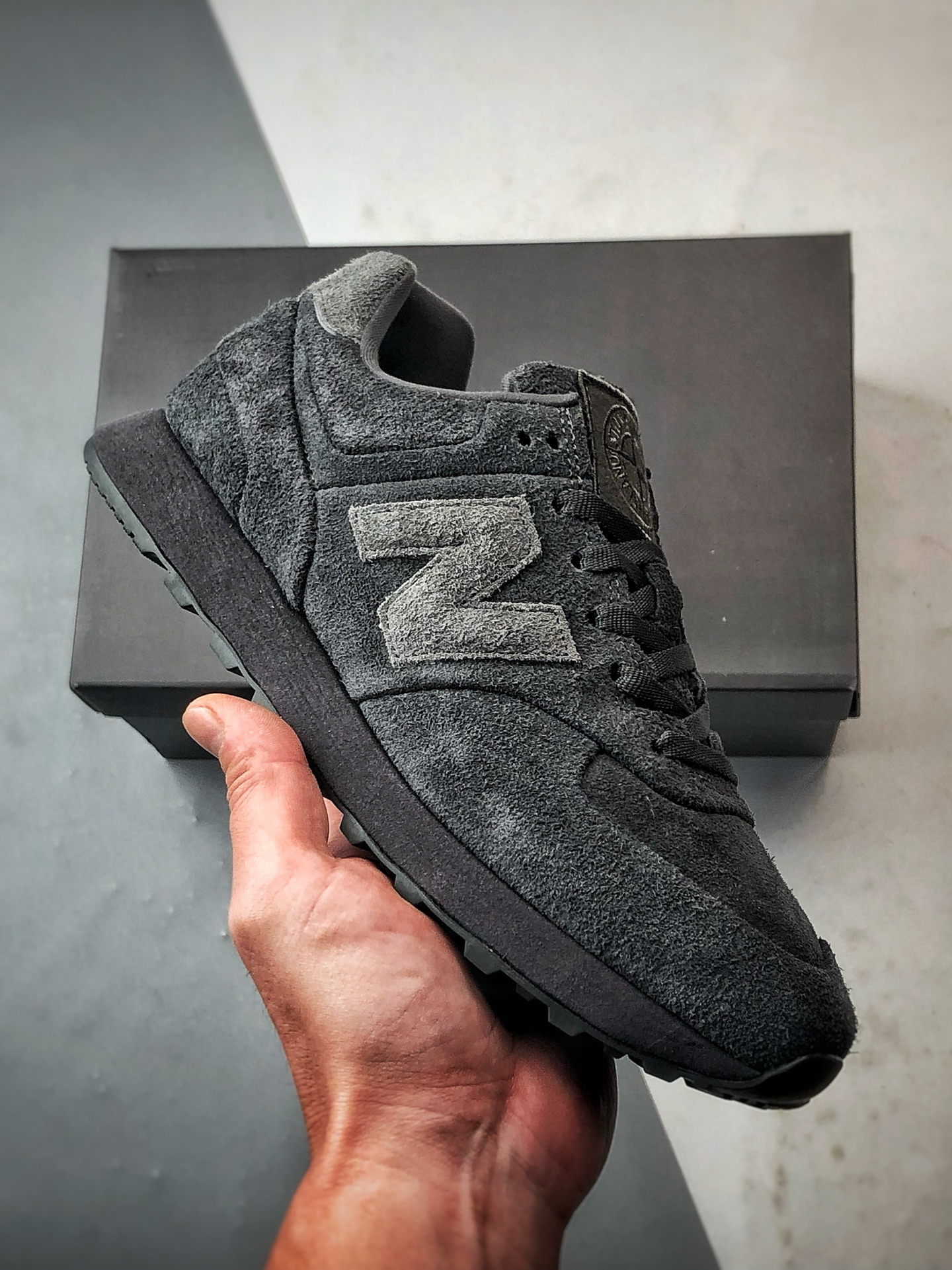 230 Stone Island x New Balance NB574 灰色 石头岛联名低帮复古慢跑鞋 U574BST1-Chinese UA Cheap High Quatity Brand Clothes Bags handbags Sneakers wholesale wholesaler seller from China Factory suppliers Fashion Clothing Shoes best Quality Beautiful Price 230 Stone Island x New Balance NB574 灰色 石头岛联名低帮复古慢跑鞋 U574BST1