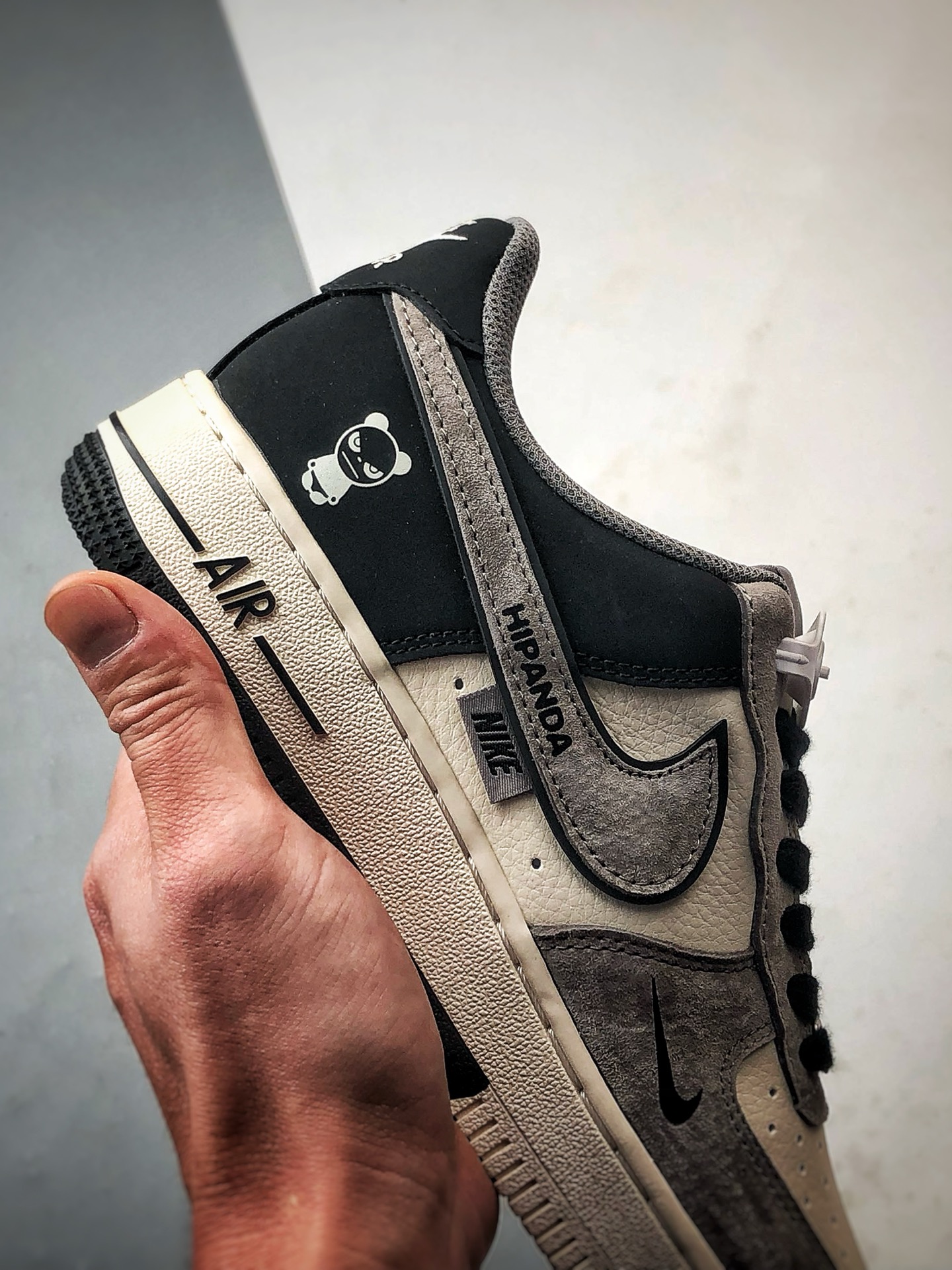 Hipanda x Air Force 1 Low 米灰黑 XD9314-611