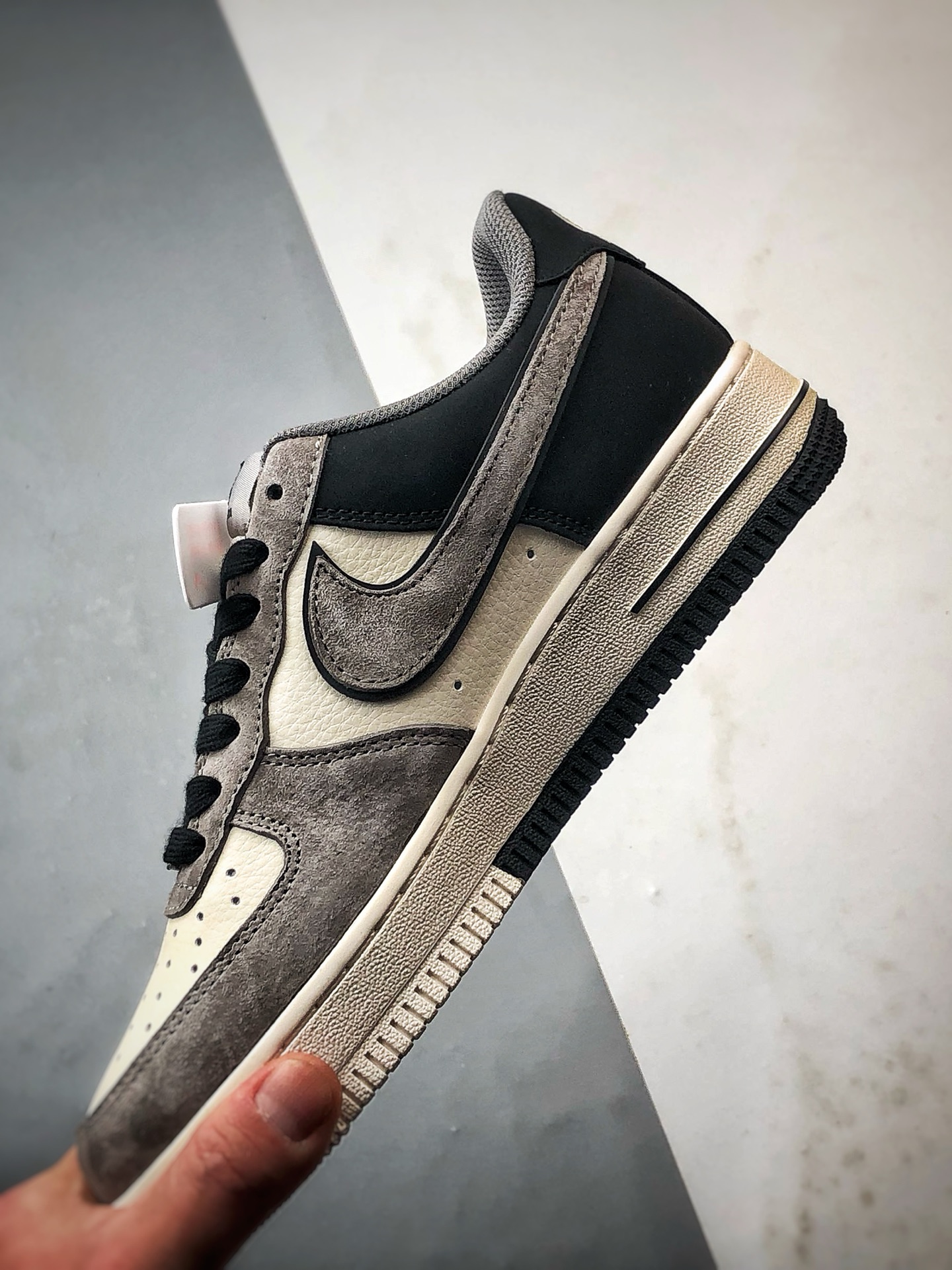 Hipanda x Air Force 1 Low 米灰黑 XD9314-611