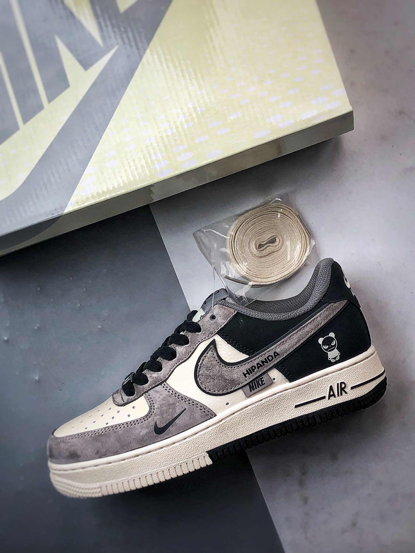 Hipanda x Air Force 1 Low 米灰黑 XD9314-611