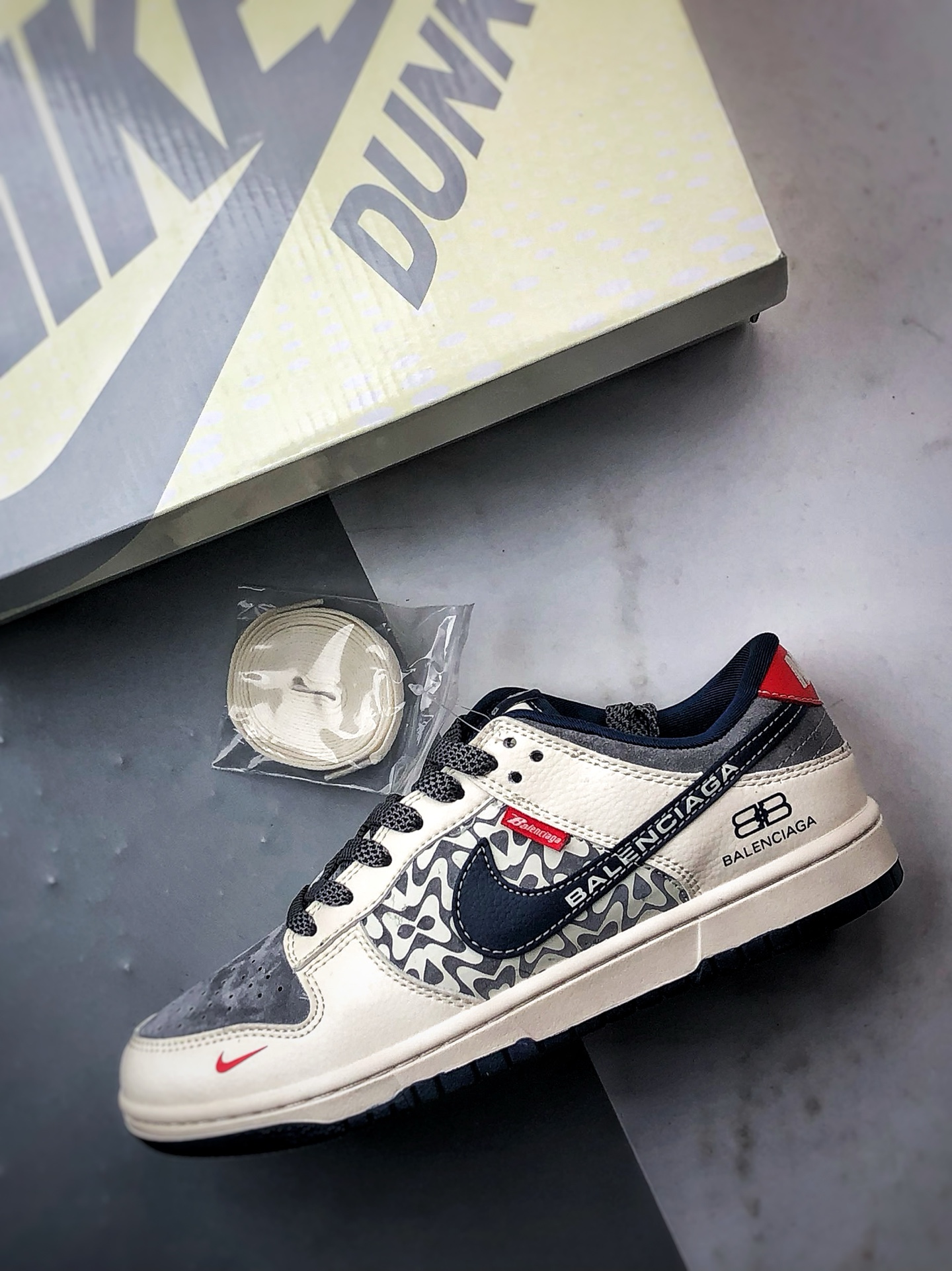 290 NK Dunk Low Retro ”DIY高端定制” 巴黎米灰蓝 低帮休闲运动板鞋 XD1588-242-Chinese UA Cheap High Quatity Brand Clothes Bags handbags Sneakers wholesale wholesaler seller from China Factory suppliers Fashion Clothing Shoes best Quality Beautiful Price 290 NK Dunk Low Retro ”DIY高端定制” 巴黎米灰蓝 低帮休闲运动板鞋 XD1588-242