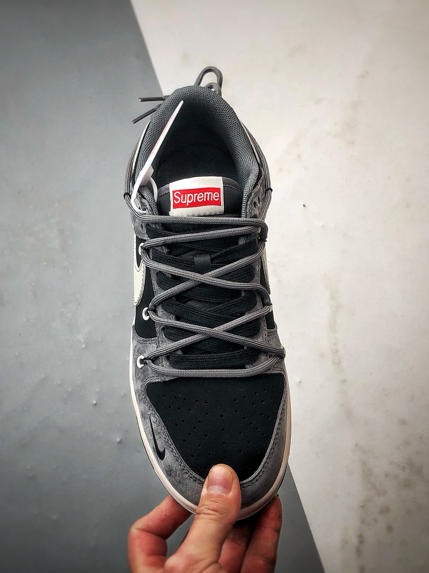 310 NK Dunk Low Retro ”DIY高端定制” Sup灰黑米解构绑带 低帮休闲运动板鞋 JP2046-101-Chinese UA Cheap High Quatity Brand Clothes Bags handbags Sneakers wholesale wholesaler seller from China Factory suppliers Fashion Clothing Shoes best Quality Beautiful Price 310 NK Dunk Low Retro ”DIY高端定制” Sup灰黑米解构绑带 低帮休闲运动板鞋 JP2046-101