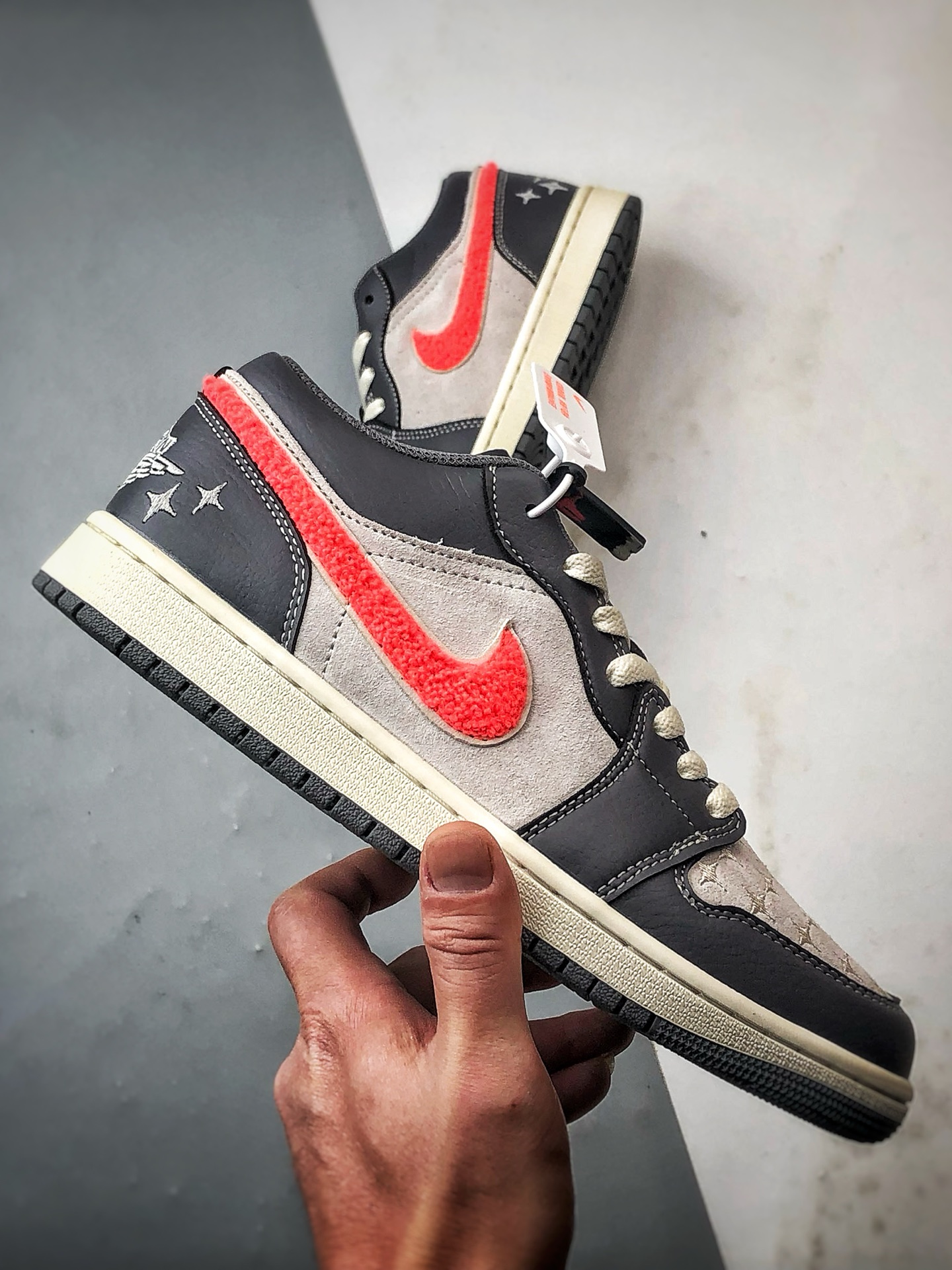 220 Air Jordan 1 Low 星灰粉 IM6565-014