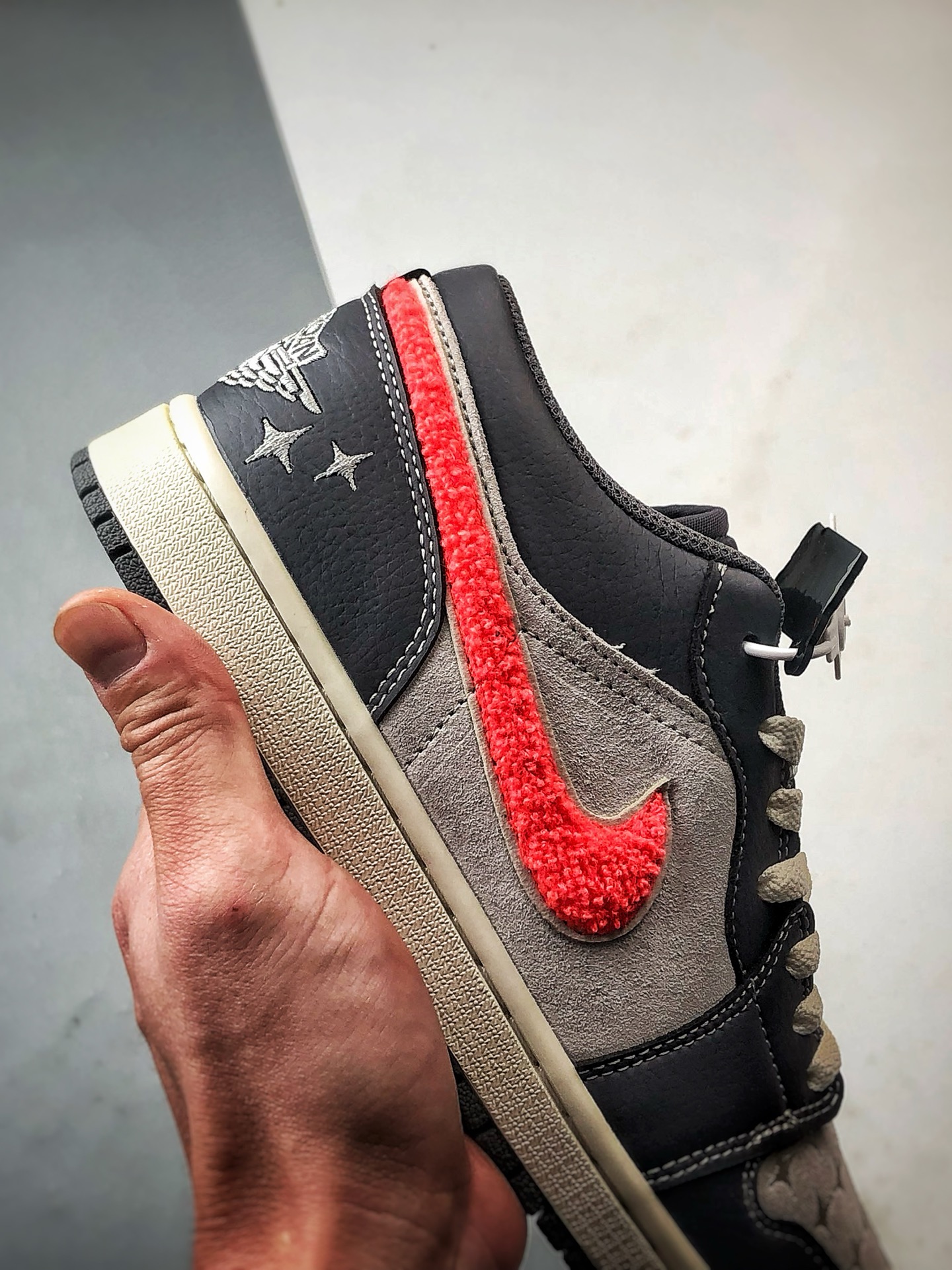 220 Air Jordan 1 Low 星灰粉 IM6565-014
