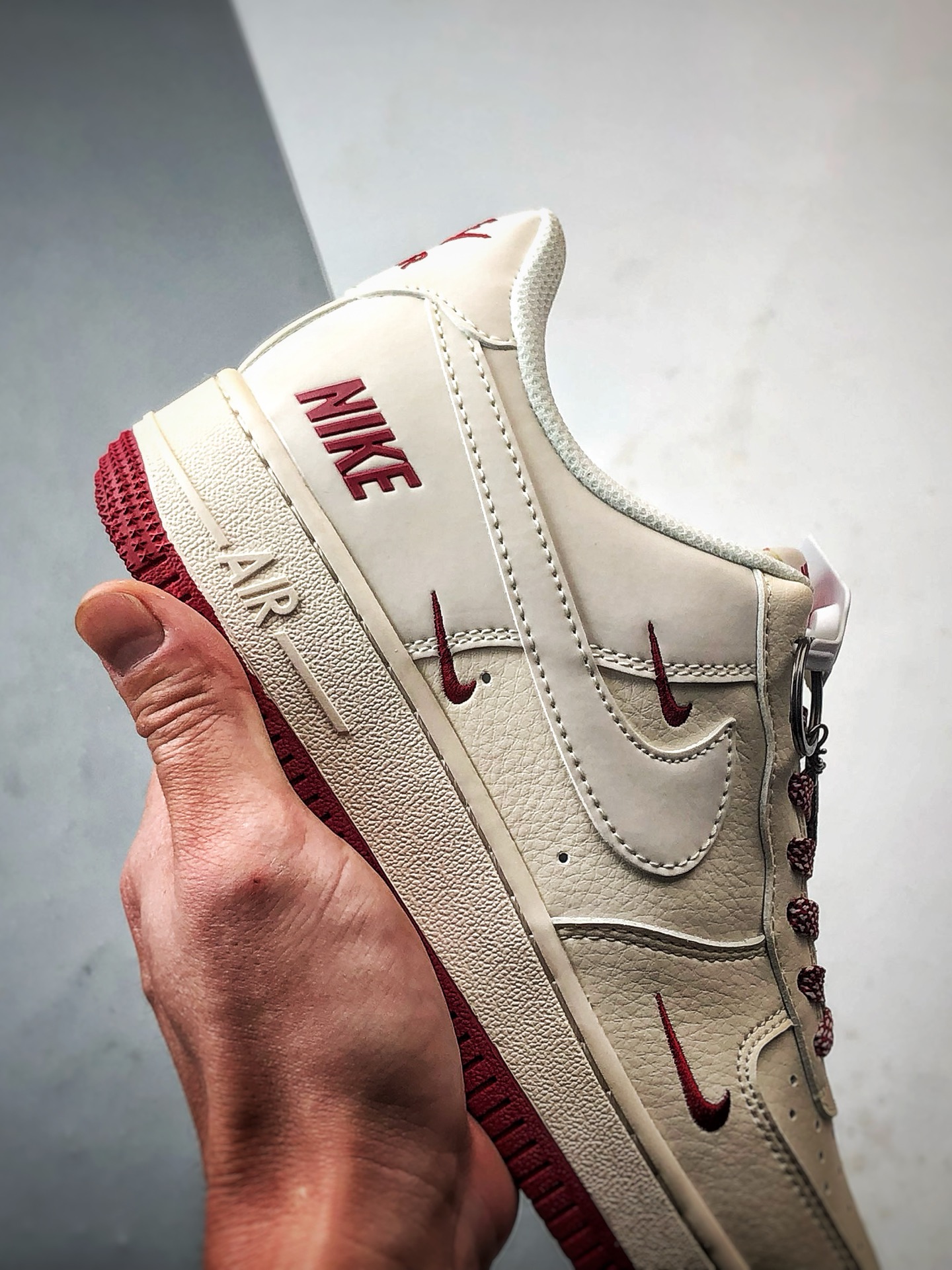 280 Air Force 1 '07 Low 米白红反光 JP2046-106