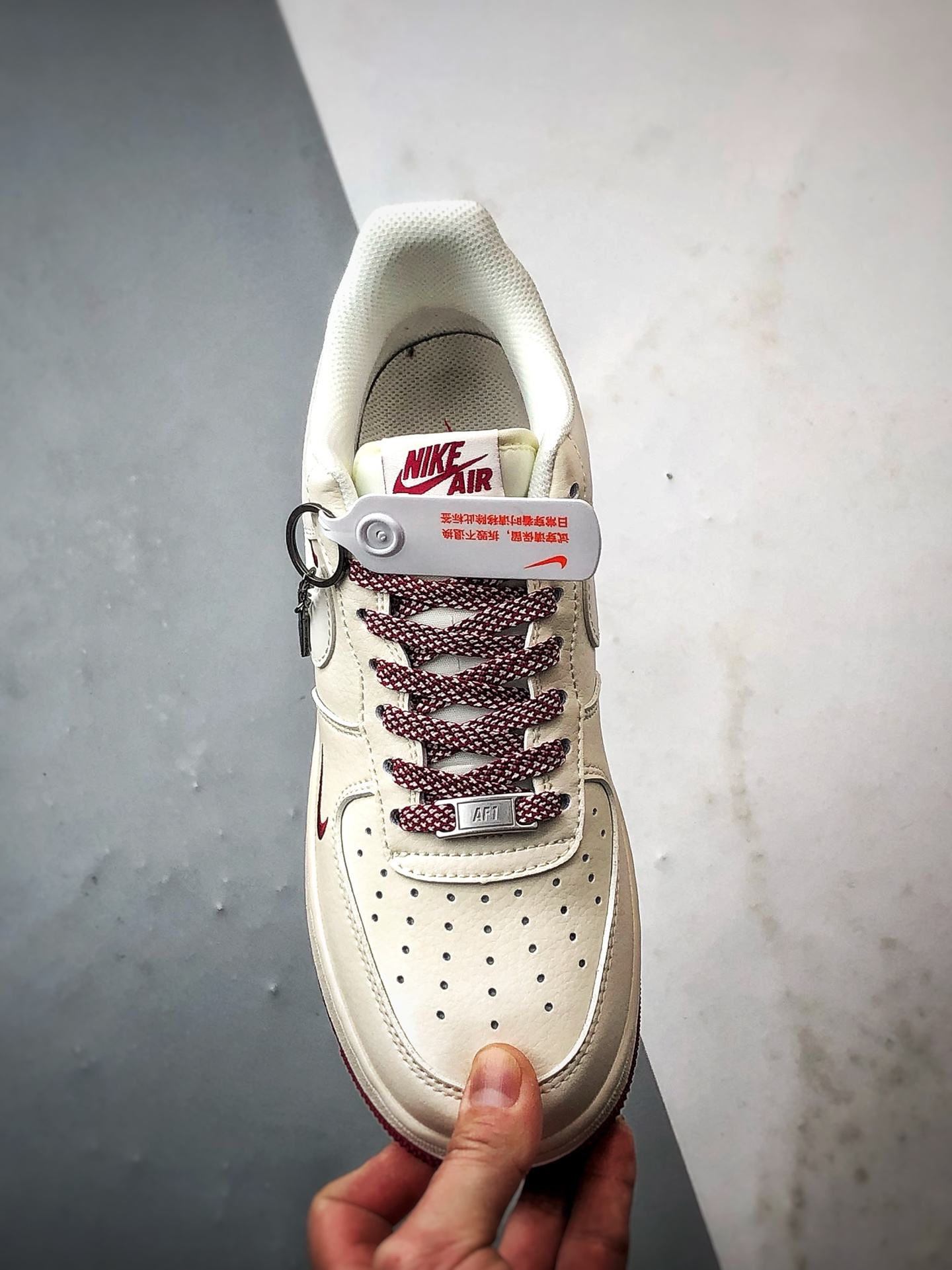 280 Air Force 1 '07 Low 米白红反光 JP2046-106