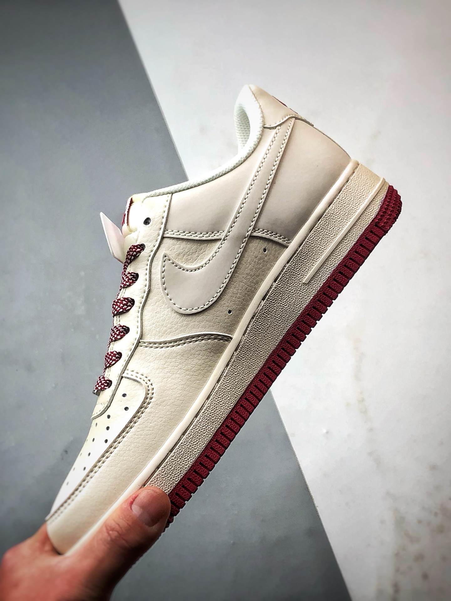 280 Air Force 1 '07 Low 米白红反光 JP2046-106