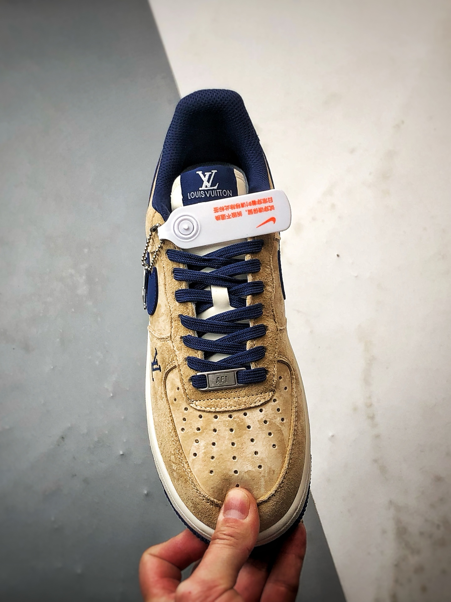 280 LV x Air Force 1 Low 麂皮棕蓝 JP2046-106