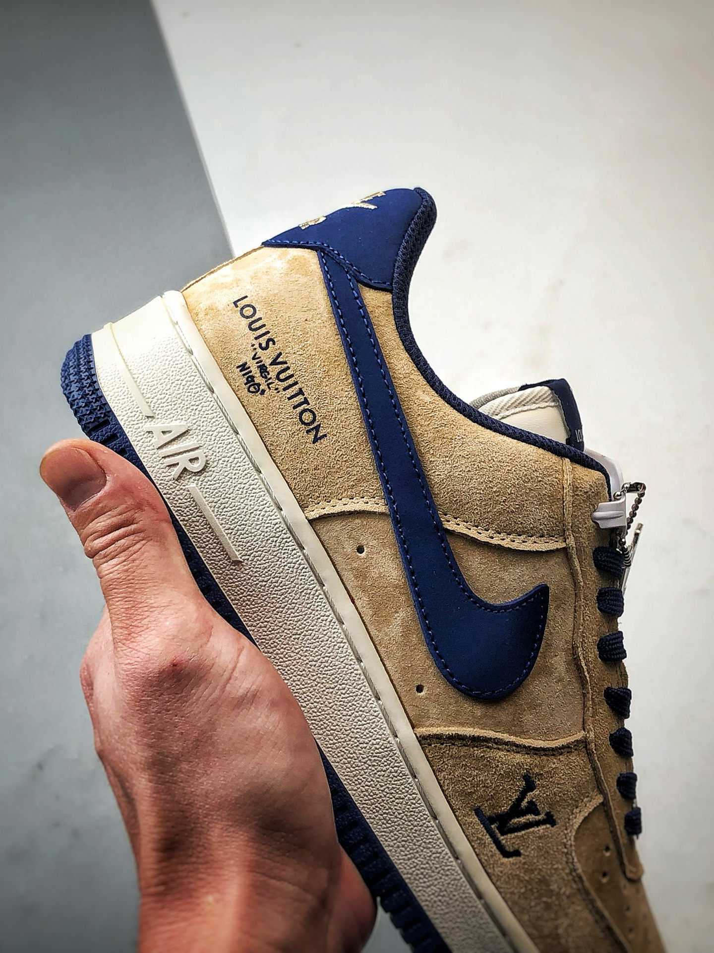 280 LV x Air Force 1 Low 麂皮棕蓝 JP2046-106