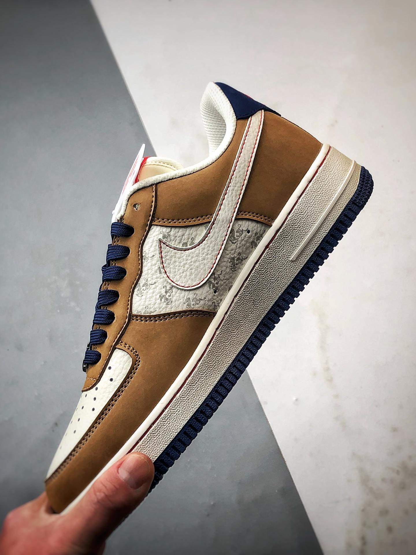 280 Air Force 1 '07 Low 马年米白棕蓝 NH0601-505-Chinese UA Cheap High Quatity Brand Clothes Bags handbags Sneakers wholesale wholesaler seller from China Factory suppliers Fashion Clothing Shoes best Quality Beautiful Price 280 Air Force 1 '07 Low 马年米白棕蓝 NH0601-505
