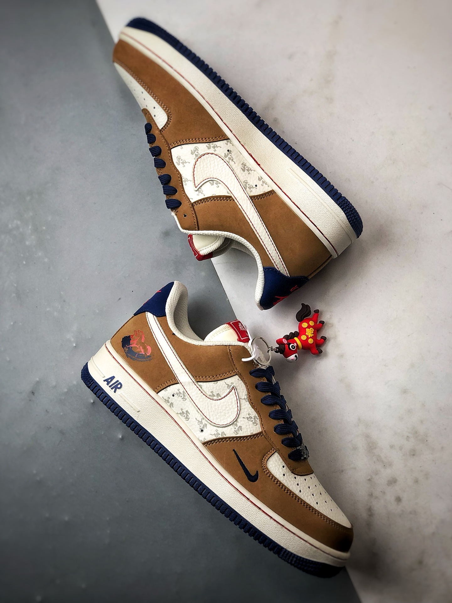 280 Air Force 1 '07 Low 马年米白棕蓝 NH0601-505-Chinese UA Cheap High Quatity Brand Clothes Bags handbags Sneakers wholesale wholesaler seller from China Factory suppliers Fashion Clothing Shoes best Quality Beautiful Price 280 Air Force 1 '07 Low 马年米白棕蓝 NH0601-505