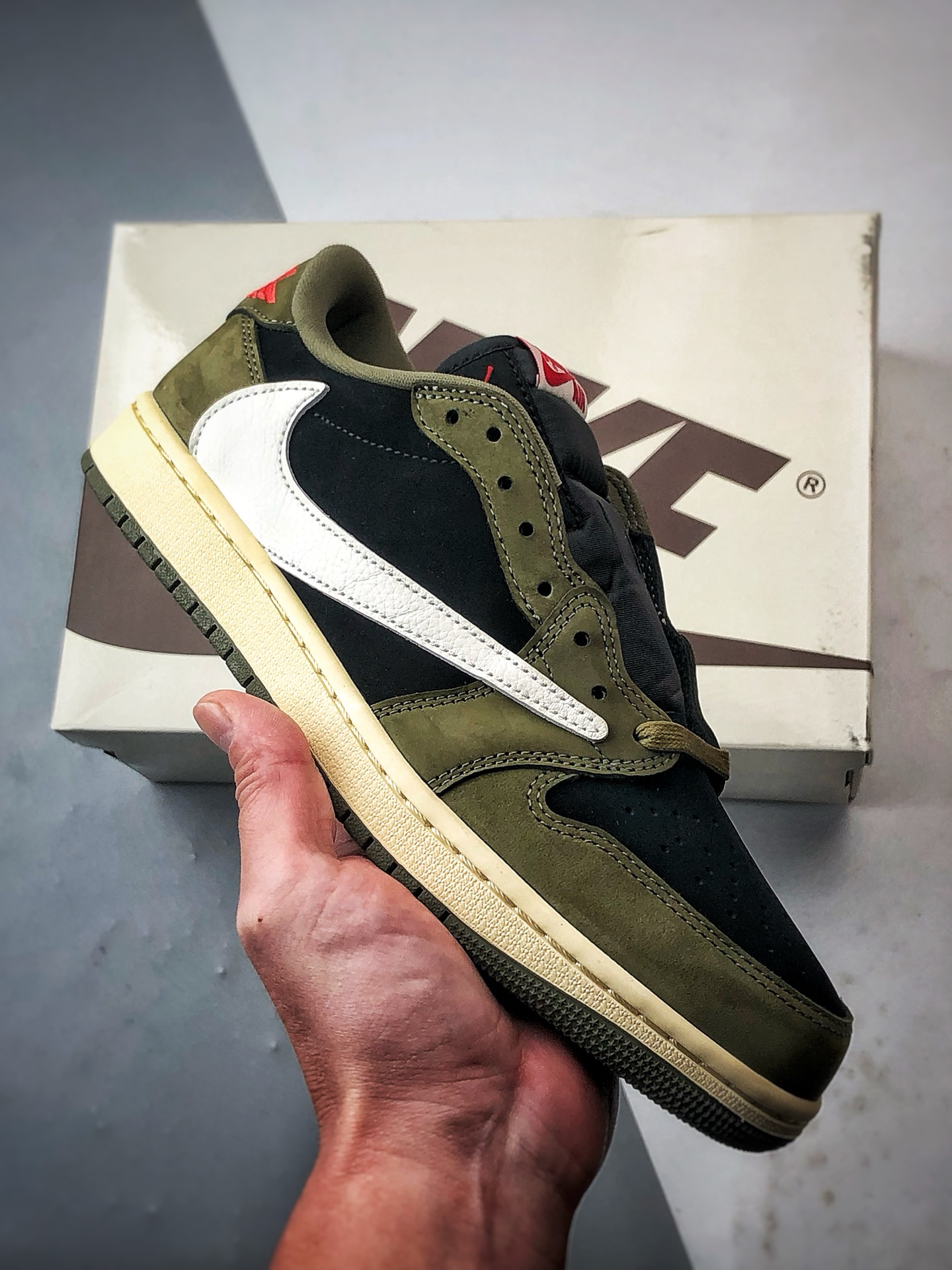 320 Travis Scott x Air Jordan 1 Low 绿黑白倒钩 DM7866-002-Chinese UA Cheap High Quatity Brand Clothes Bags handbags Sneakers wholesale wholesaler seller from China Factory suppliers Fashion Clothing Shoes best Quality Beautiful Price 320 Travis Scott x Air Jordan 1 Low 绿黑白倒钩 DM7866-002