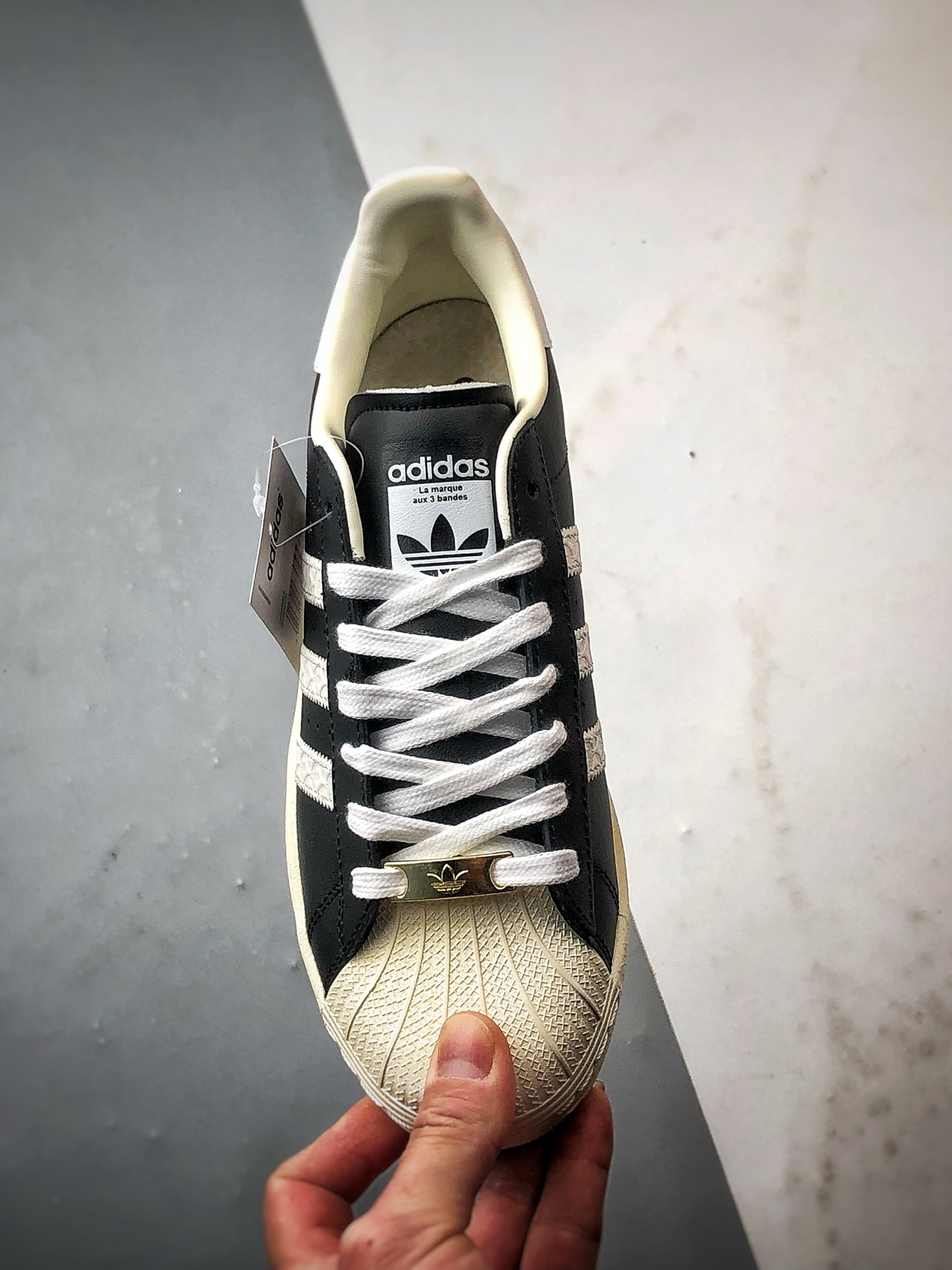 160 AD Originals Superstar 黑白贝壳头 ID4676-Chinese UA Cheap High Quatity Brand Clothes Bags handbags Sneakers wholesale wholesaler seller from China Factory suppliers Fashion Clothing Shoes best Quality Beautiful Price 160 AD Originals Superstar 黑白贝壳头 ID4676
