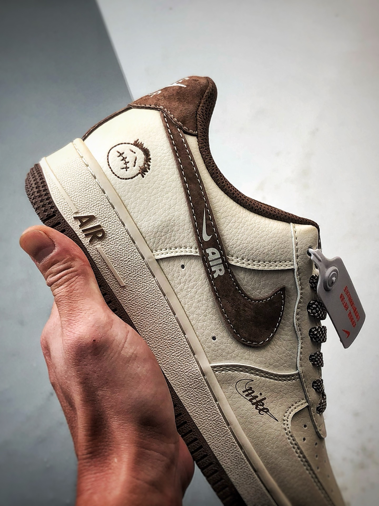 280 Air Force 1 '07 Low 鬼脸米白褐 XD9314-614
