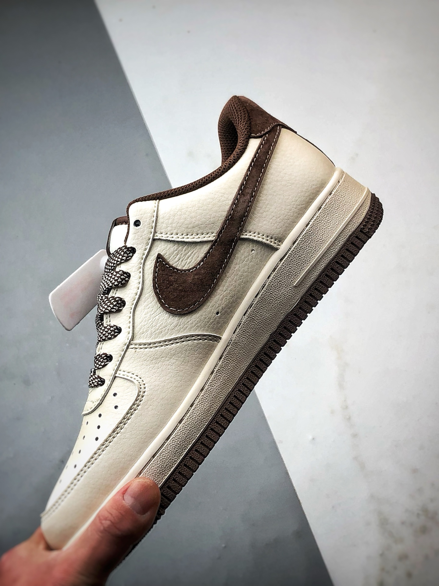 280 Air Force 1 '07 Low 鬼脸米白褐 XD9314-614