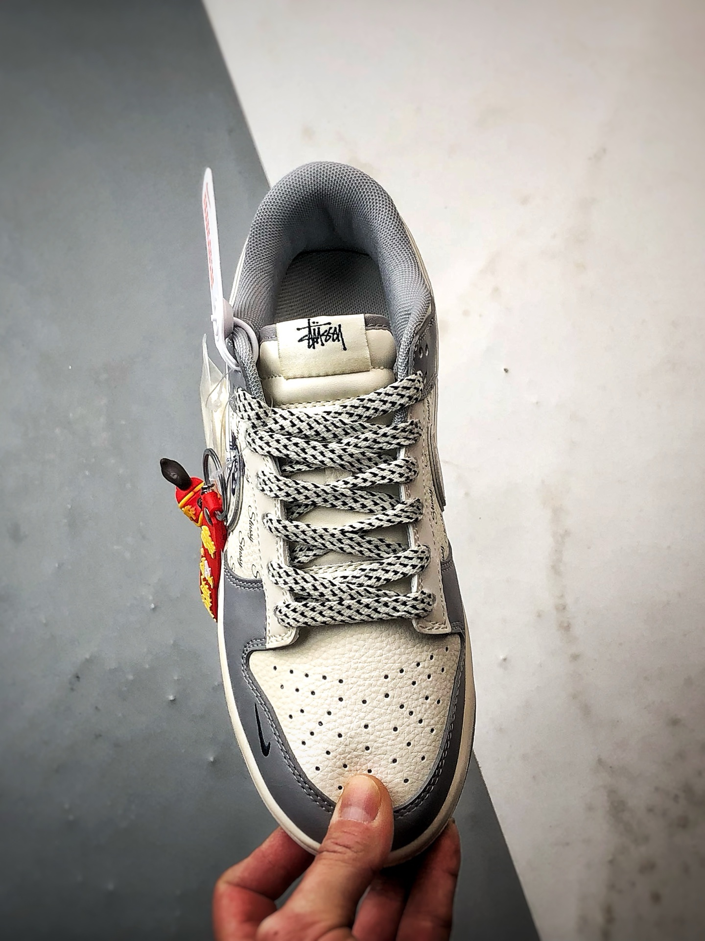 290 NK Dunk Low Retro ”DIY高端定制” 斯图西马年米白灰 低帮休闲运动板鞋 SD6888-109