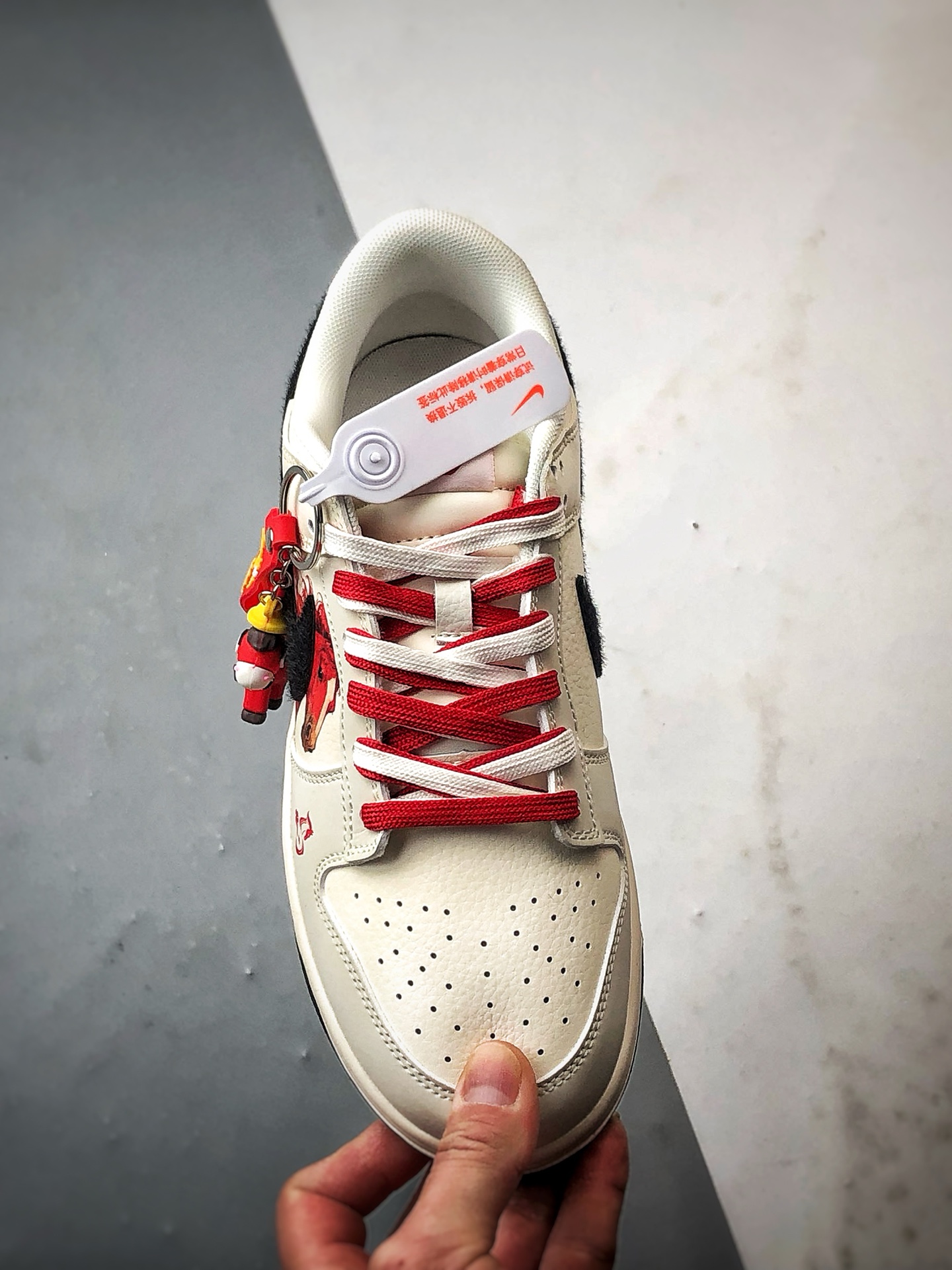 290 NK Dunk Low Retro ”DIY高端定制” 马年米白黑红 低帮休闲运动板鞋 FC1688-257-Chinese UA Cheap High Quatity Brand Clothes Bags handbags Sneakers wholesale wholesaler seller from China Factory suppliers Fashion Clothing Shoes best Quality Beautiful Price 290 NK Dunk Low Retro ”DIY高端定制” 马年米白黑红 低帮休闲运动板鞋 FC1688-257