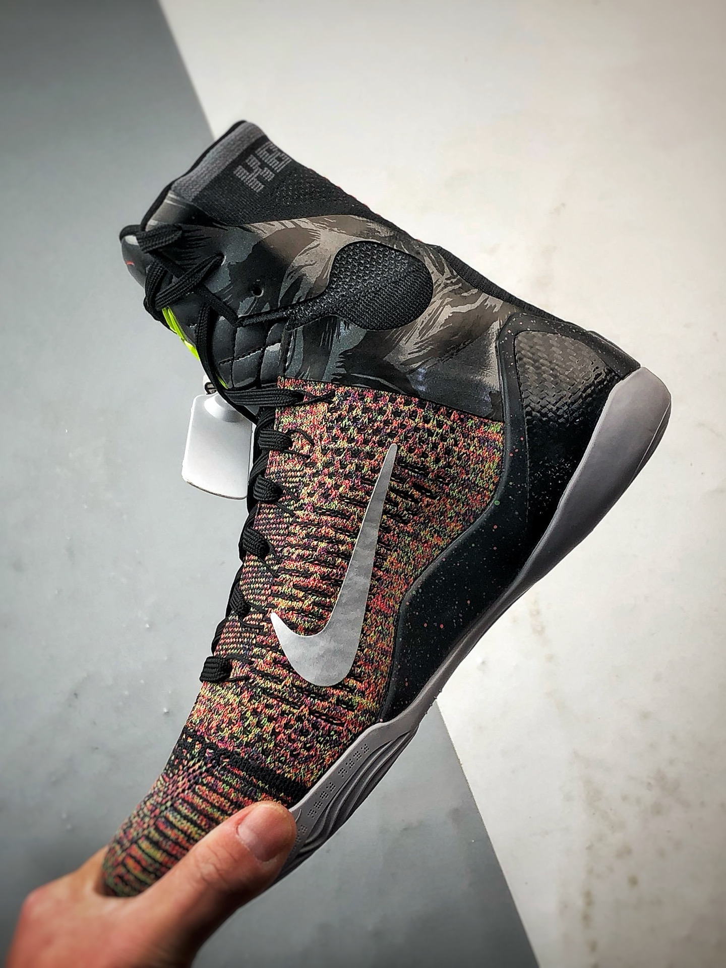 400 NK Kobe 9 Elite Protro Masterpiece 黑银红 FZ7335-001