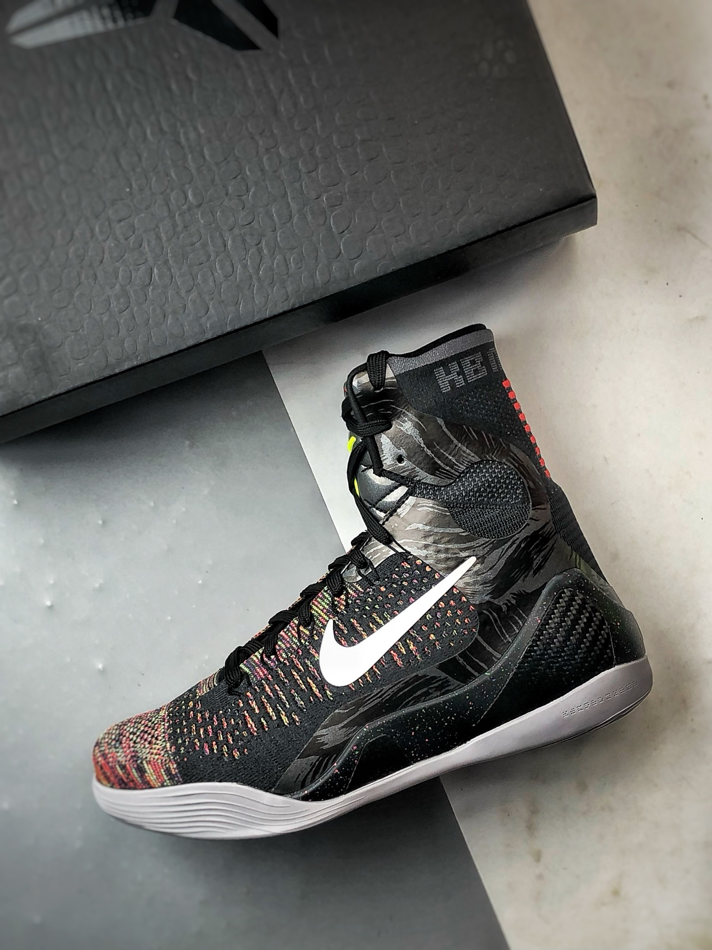 400 NK Kobe 9 Elite Protro Masterpiece 黑银红 FZ7335-001