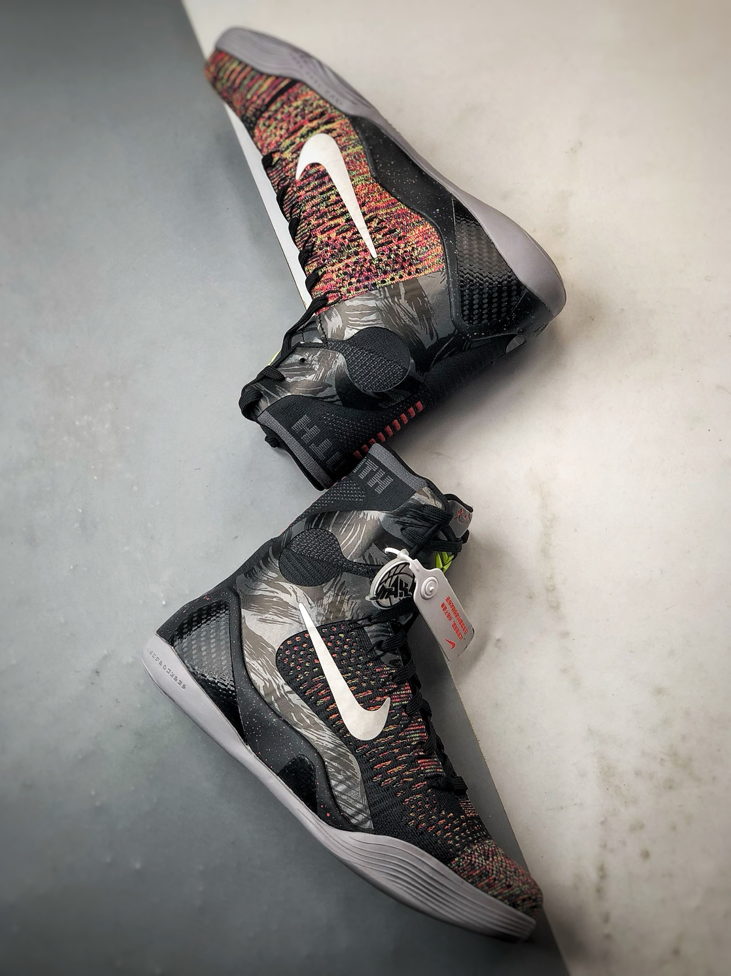 400 NK Kobe 9 Elite Protro Masterpiece 黑银红 FZ7335-001