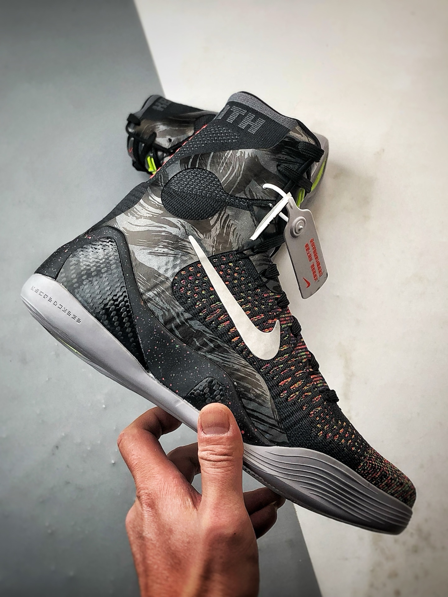 400 NK Kobe 9 Elite Protro Masterpiece 黑银红 FZ7335-001