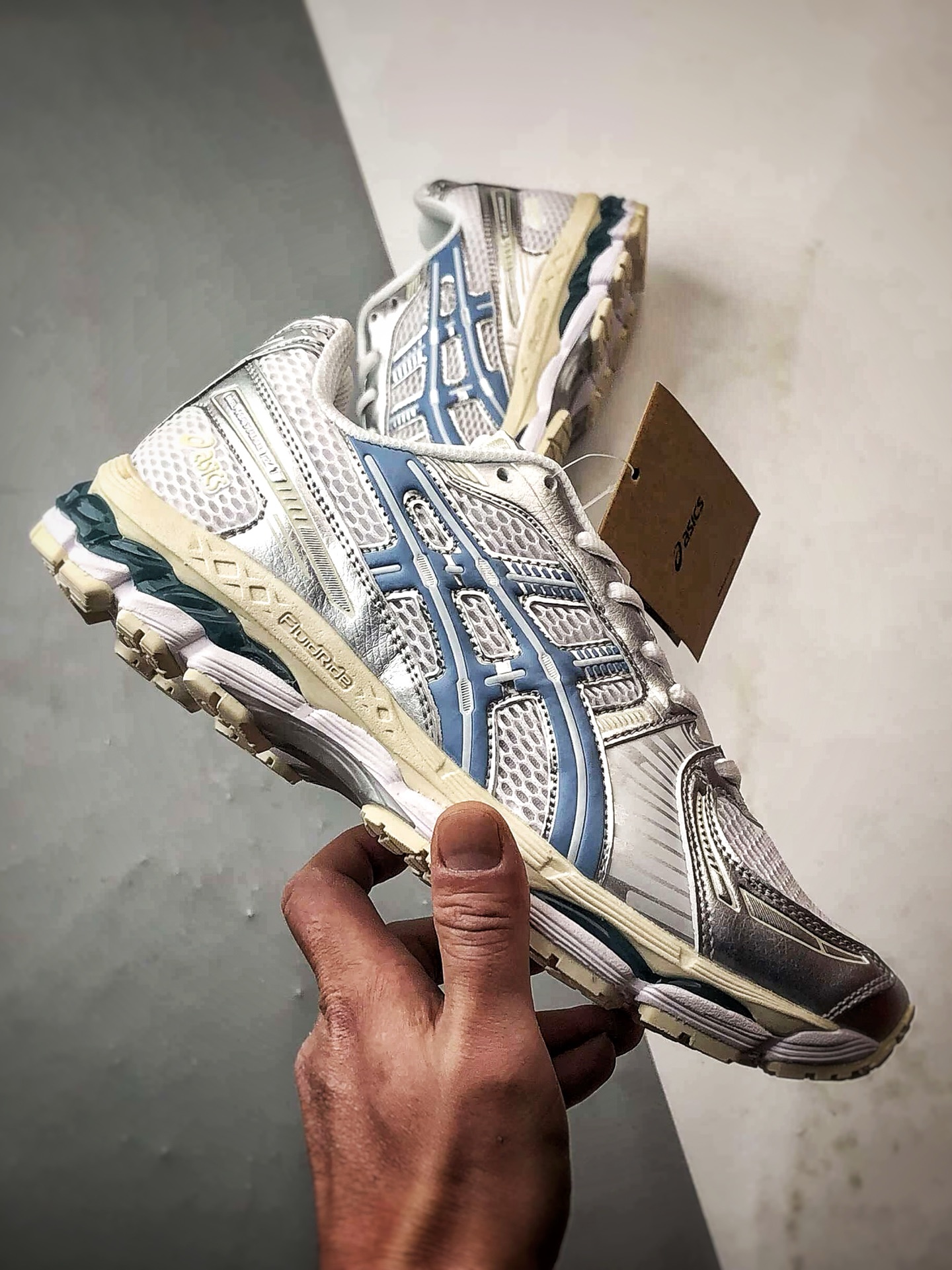 Asics Gel-Kayano 12.1 白银蓝 亚瑟士百搭休闲运动慢跑鞋 1203A759-101-Top High Quatity Cheap Sneakers Fashion Clothing Clothes Bags handbags Shoes of all Brand wholesale With The best Quality And Beautiful Price from China Factory Chinese suppliers wholesaler seller Asics Gel-Kayano 12.1 白银蓝 亚瑟士百搭休闲运动慢跑鞋 1203A759-101