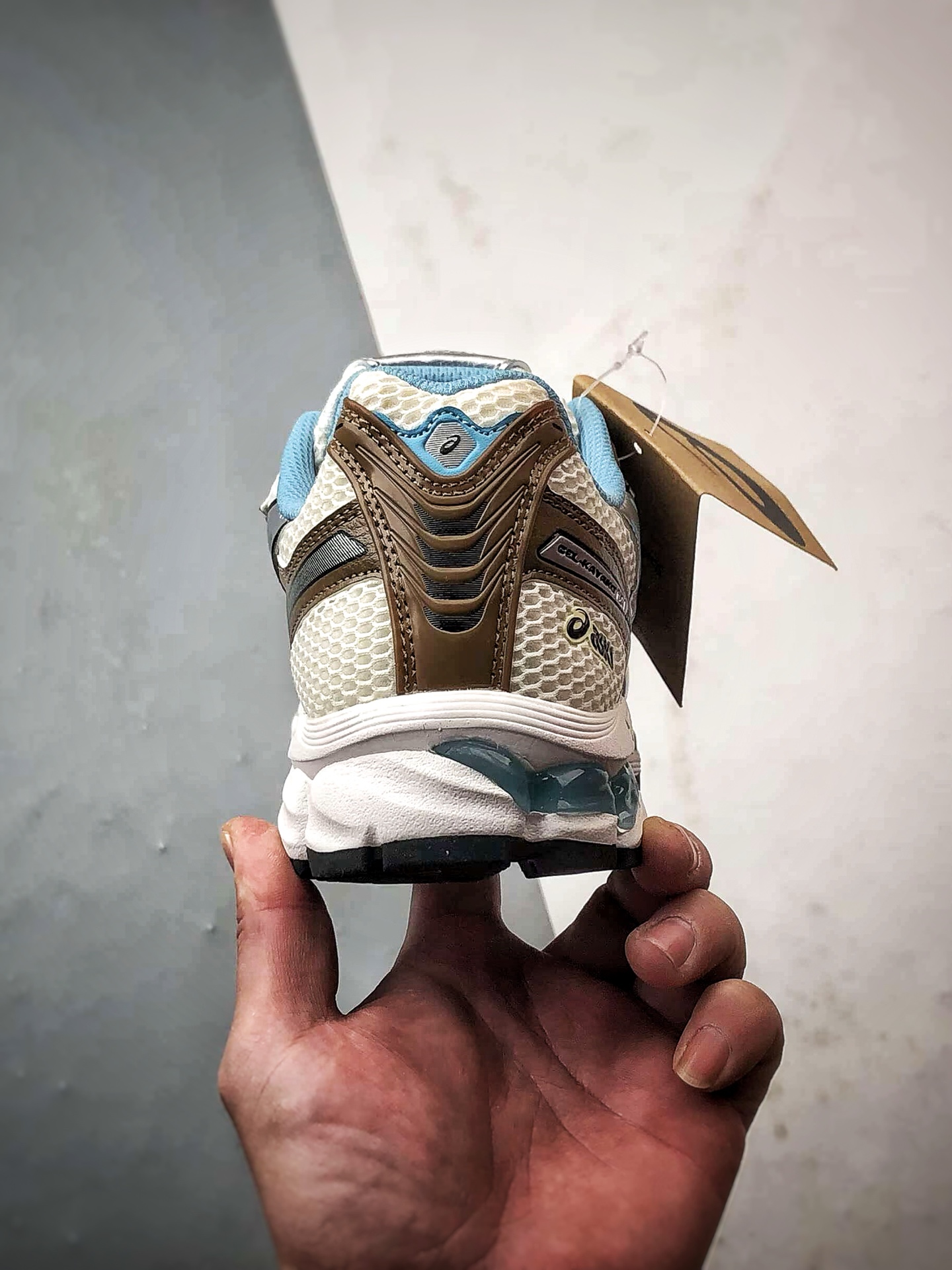 190 Asics Gel-Kayano 12.1 蓝棕色 深圳限定亚瑟士百搭休闲运动慢跑鞋 1203A827-101-Chinese UA Cheap High Quatity Brand Clothes Bags handbags Sneakers wholesale wholesaler seller from China Factory suppliers Fashion Clothing Shoes best Quality Beautiful Price 190 Asics Gel-Kayano 12.1 蓝棕色 深圳限定亚瑟士百搭休闲运动慢跑鞋 1203A827-101
